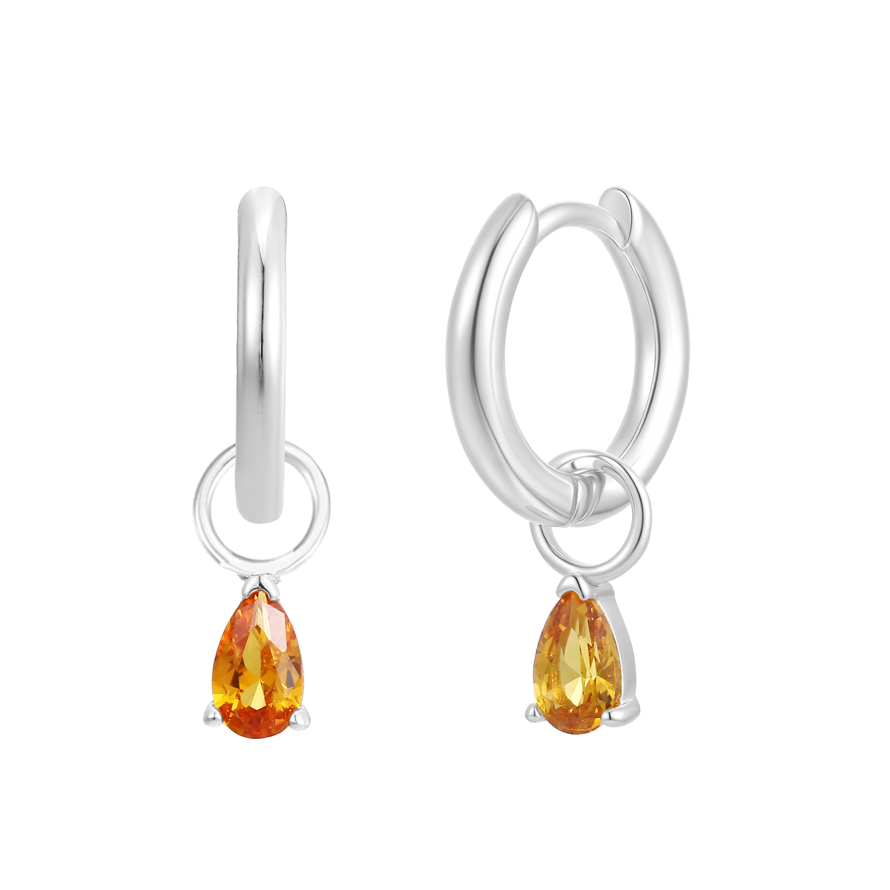 November Birthstone Earring Charm