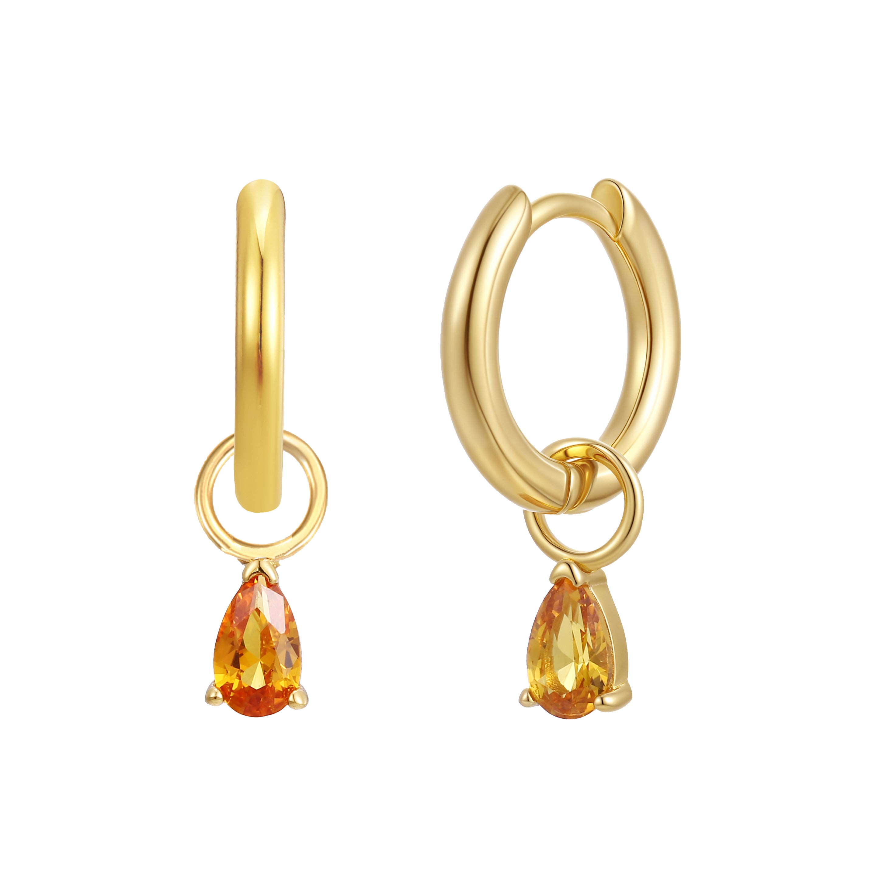 November Birthstone Earring Charm