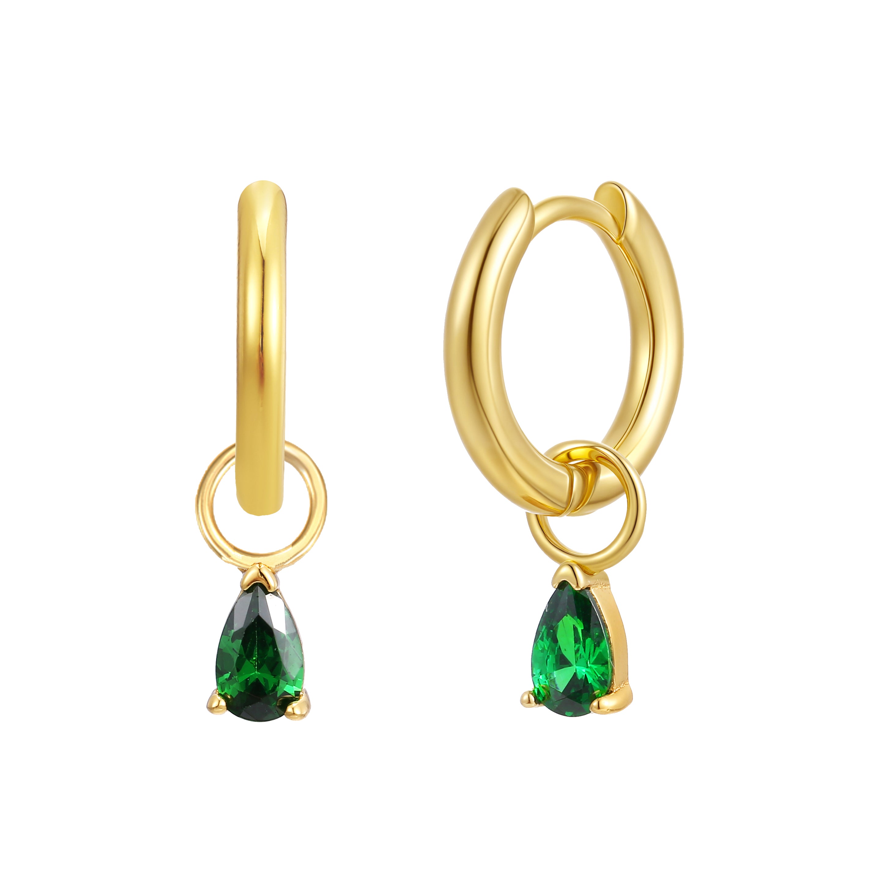 May Birthstone Earring Charm