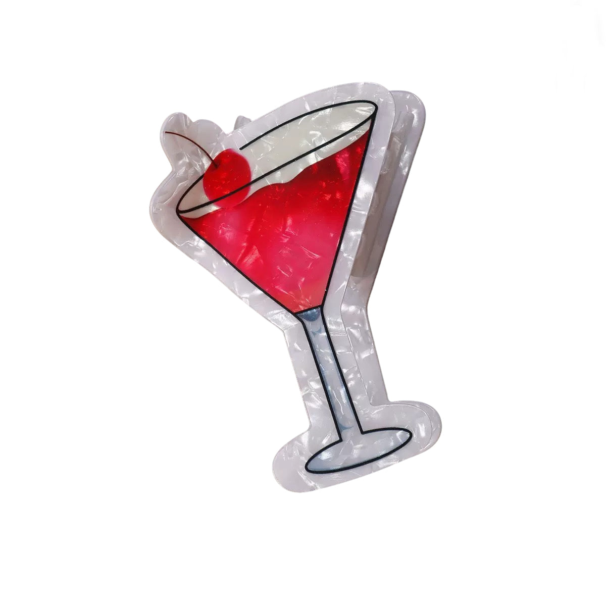 Cosmopolitan Claw Clip