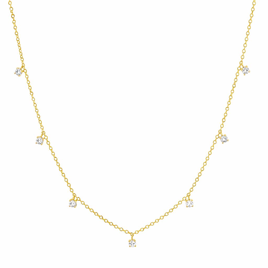 Crystal Gemstone Necklace