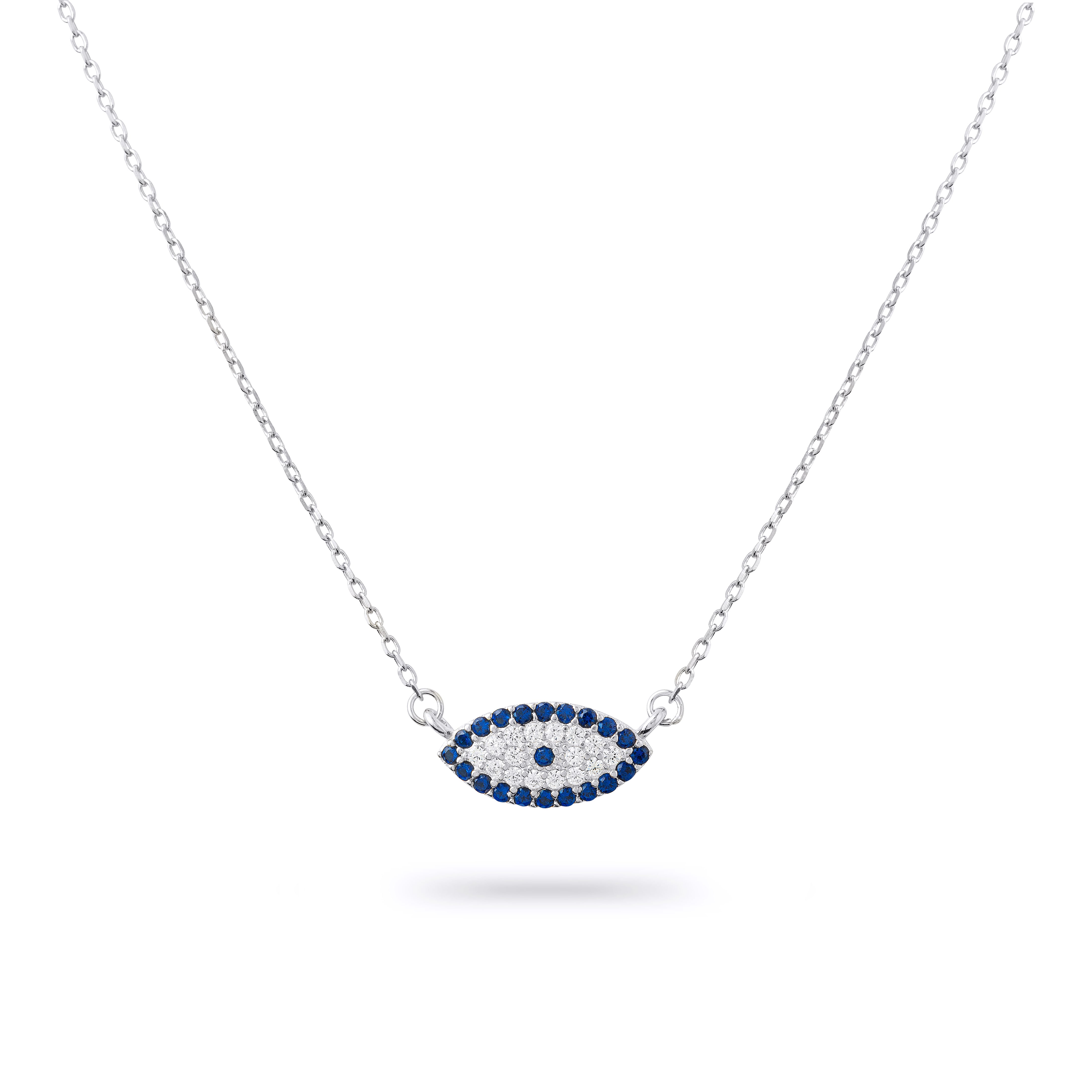 Blue Lucky Evil Eye Necklace