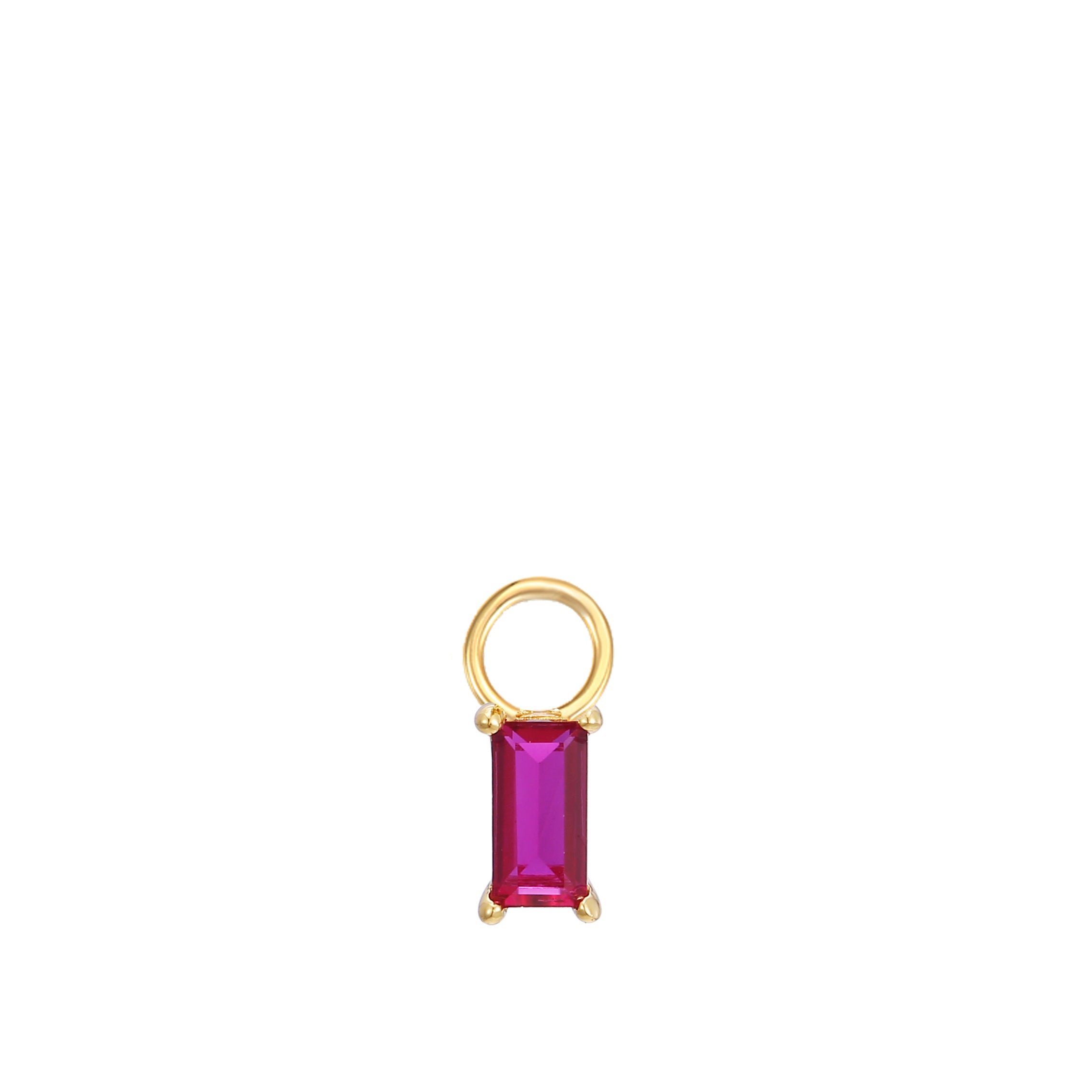 July Birthstone Earring Charm