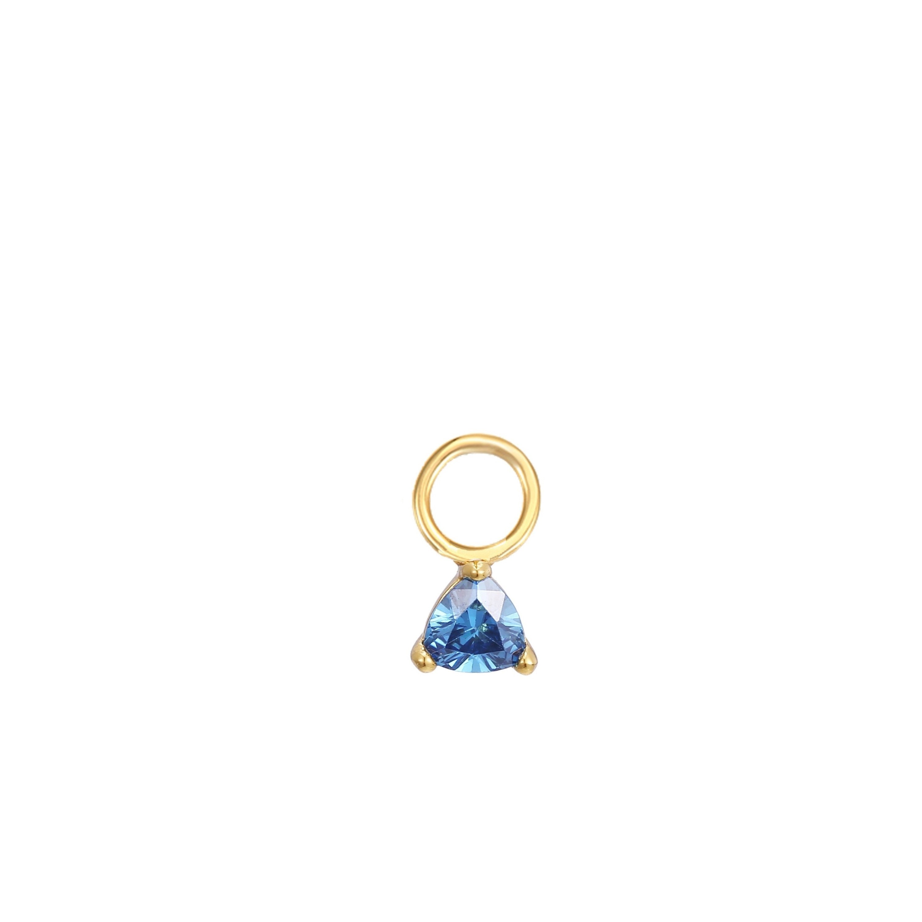 December Birthstone Earring Charm