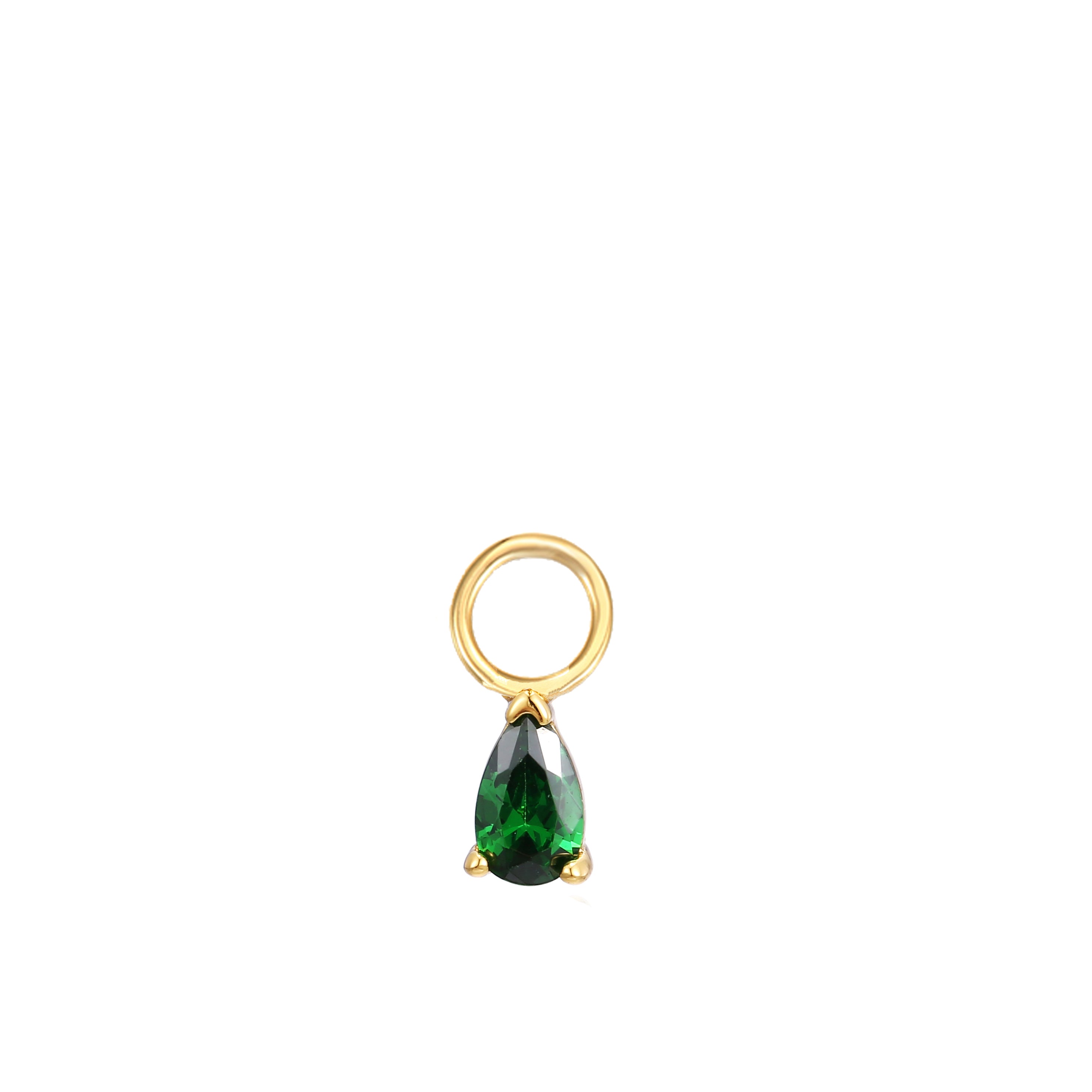 May Birthstone Earring Charm