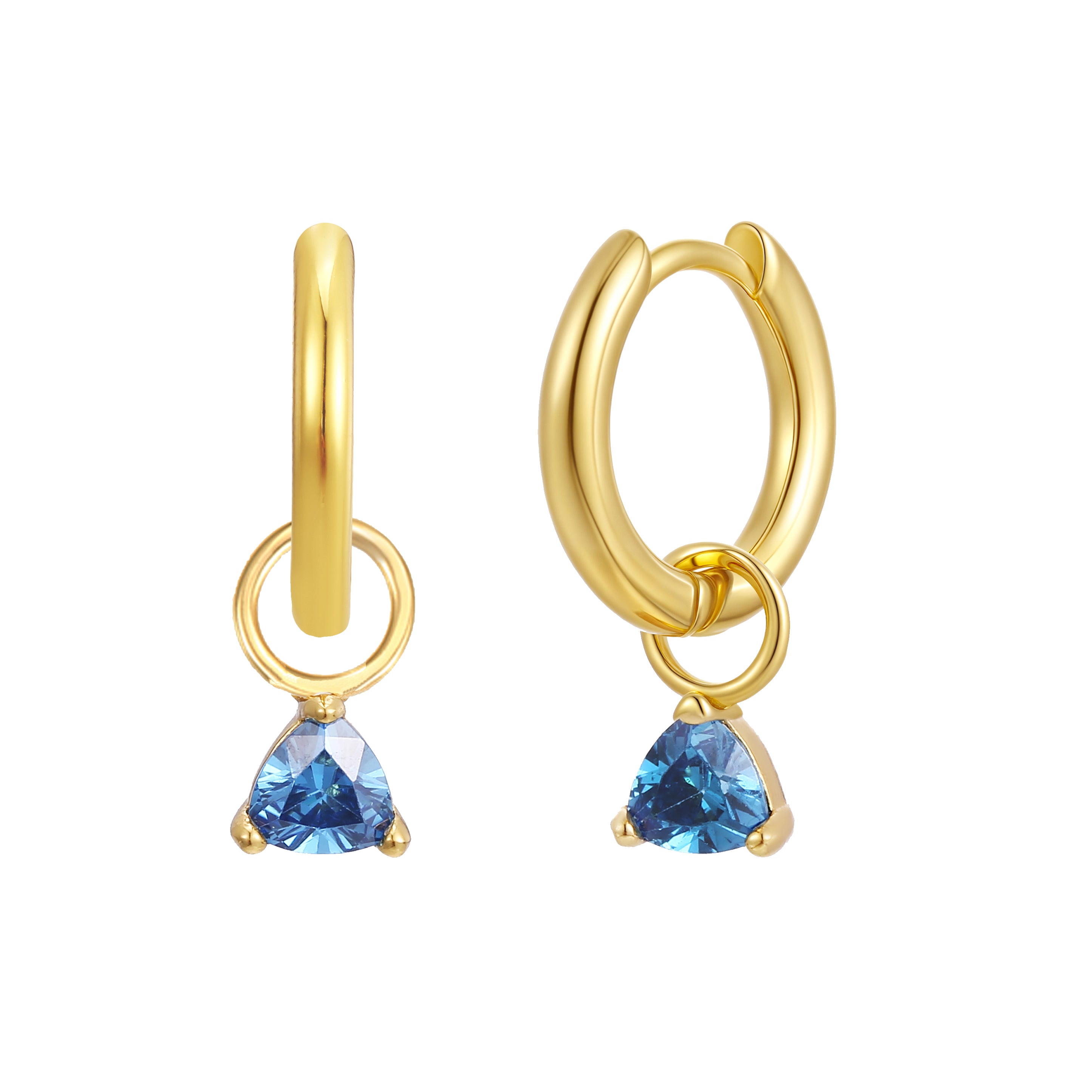 December Birthstone Earring Charm