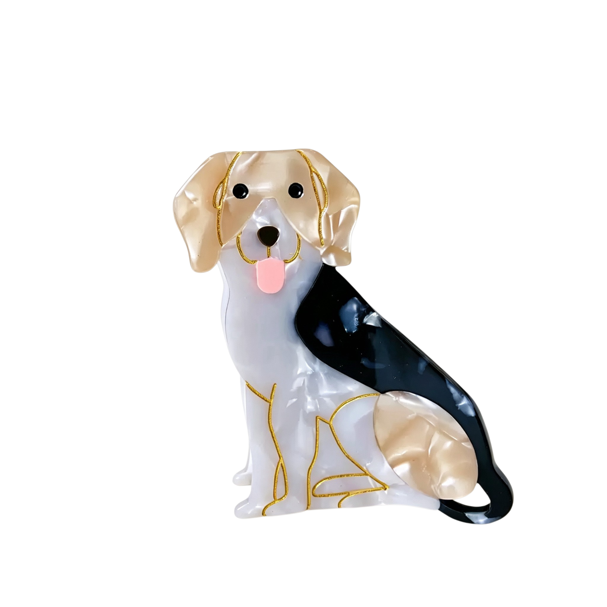 Beagle Dog Claw Clip