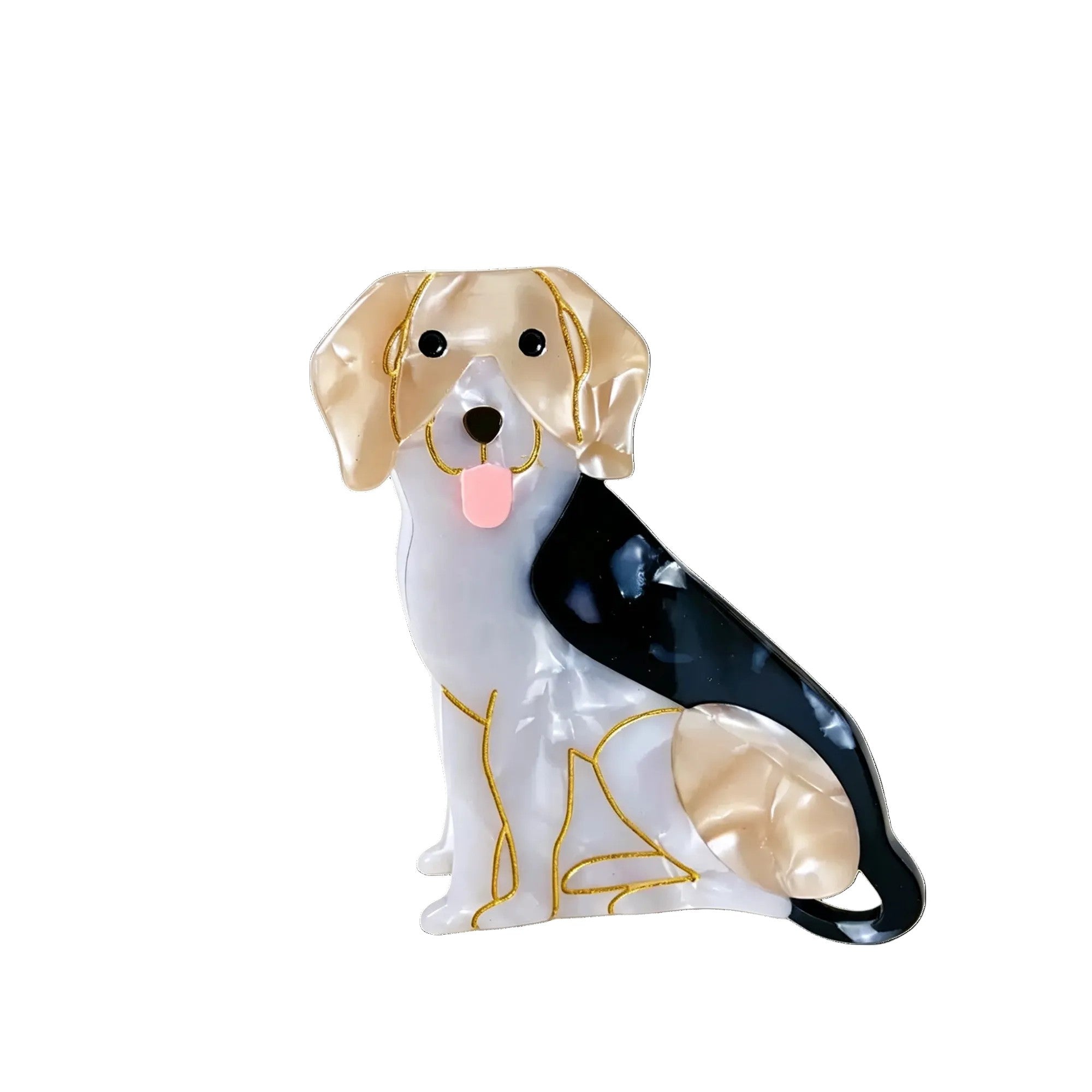 Beagle Dog Claw Clip