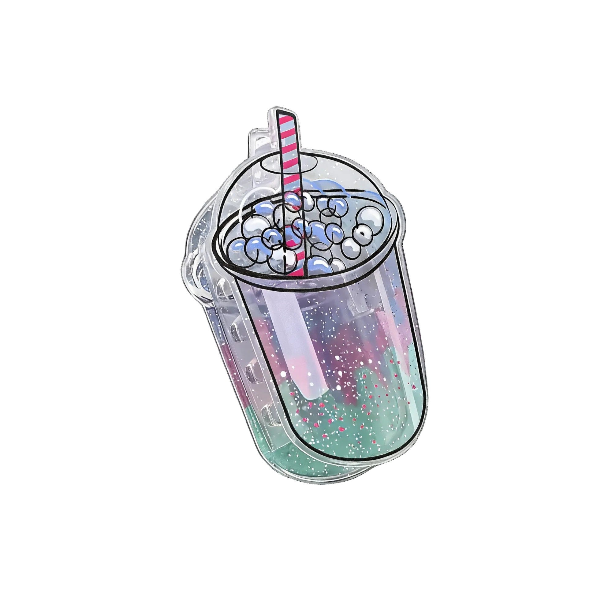 Bubble Tea Claw Clip