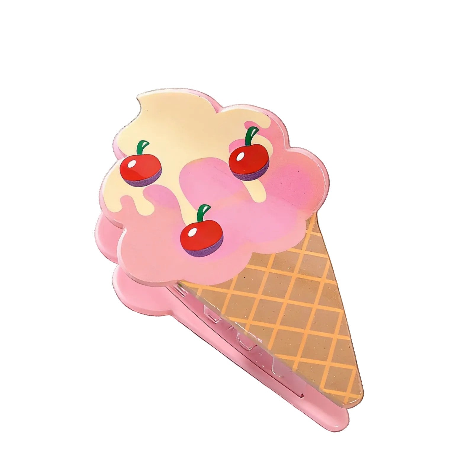 Cherry Ice Cream Claw Clip