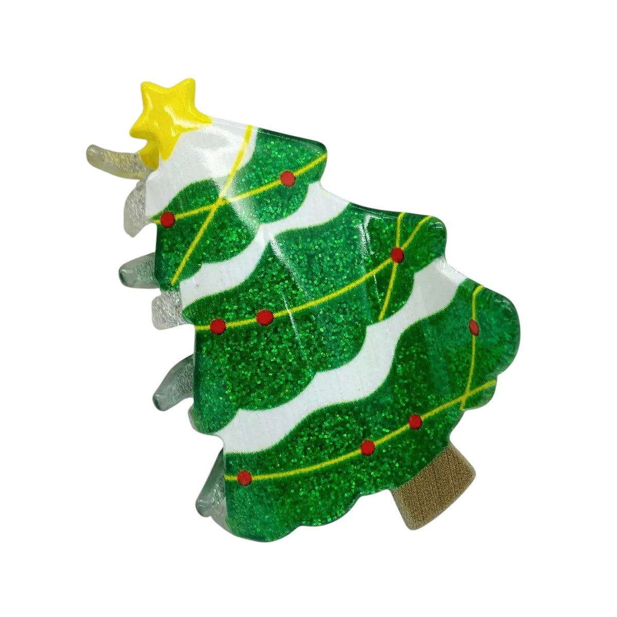Christmas Tree Claw Clip