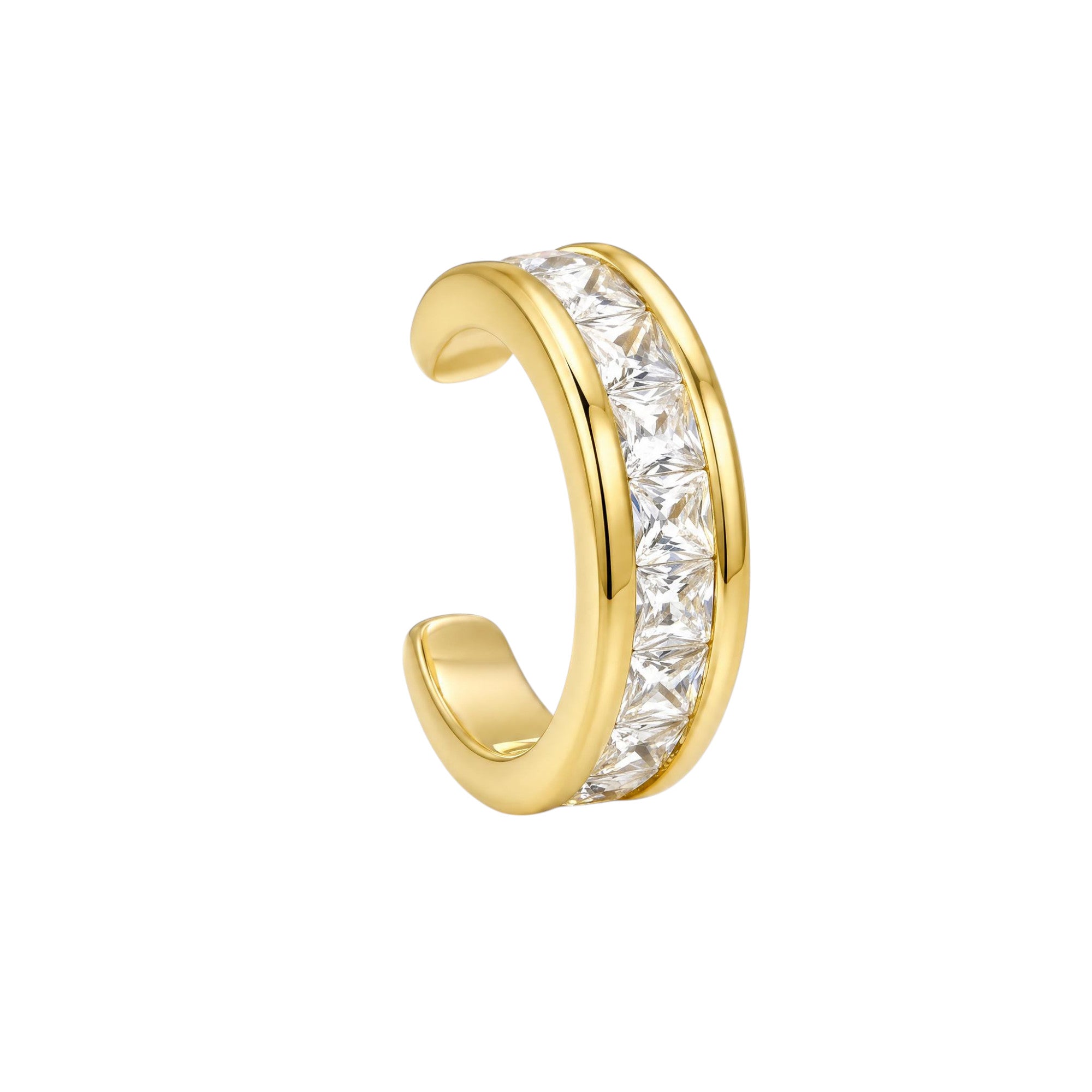 Crystal Baguette Ear Cuff