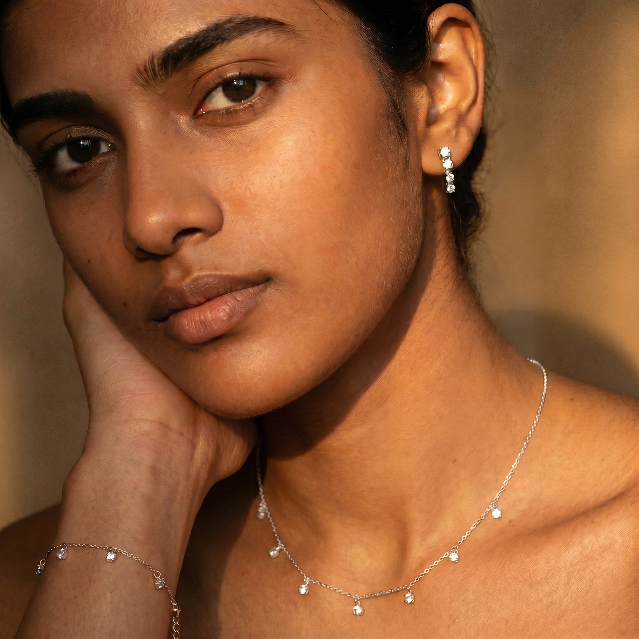 Crystal Gemstone Necklace