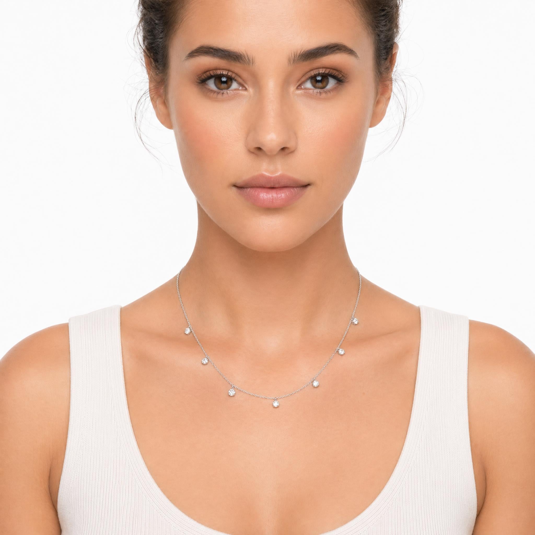 Crystal Gemstone Necklace