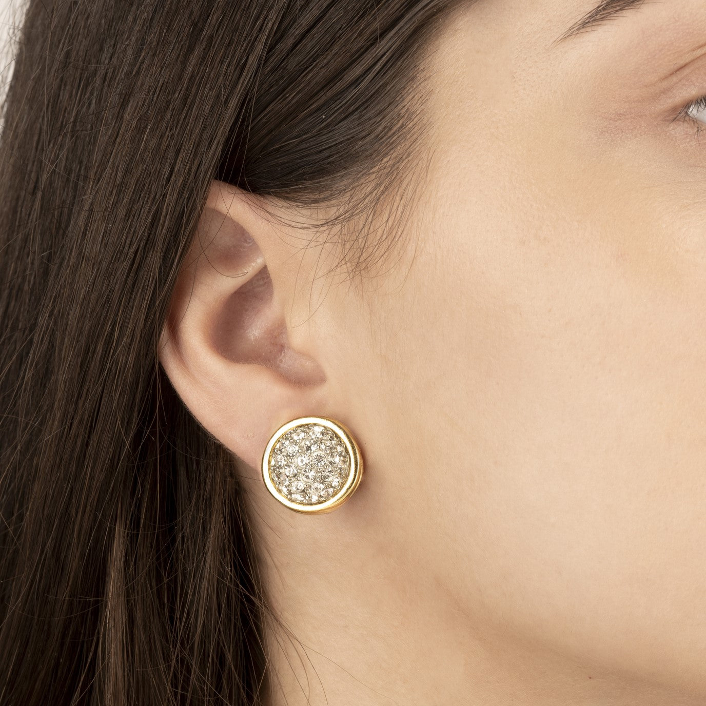 Vintage Jewel Stud Earrings
