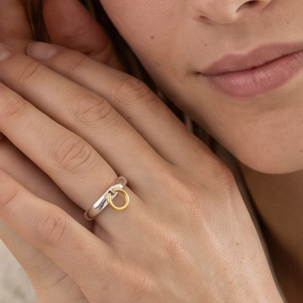 Two Tone Door Knocker Ring