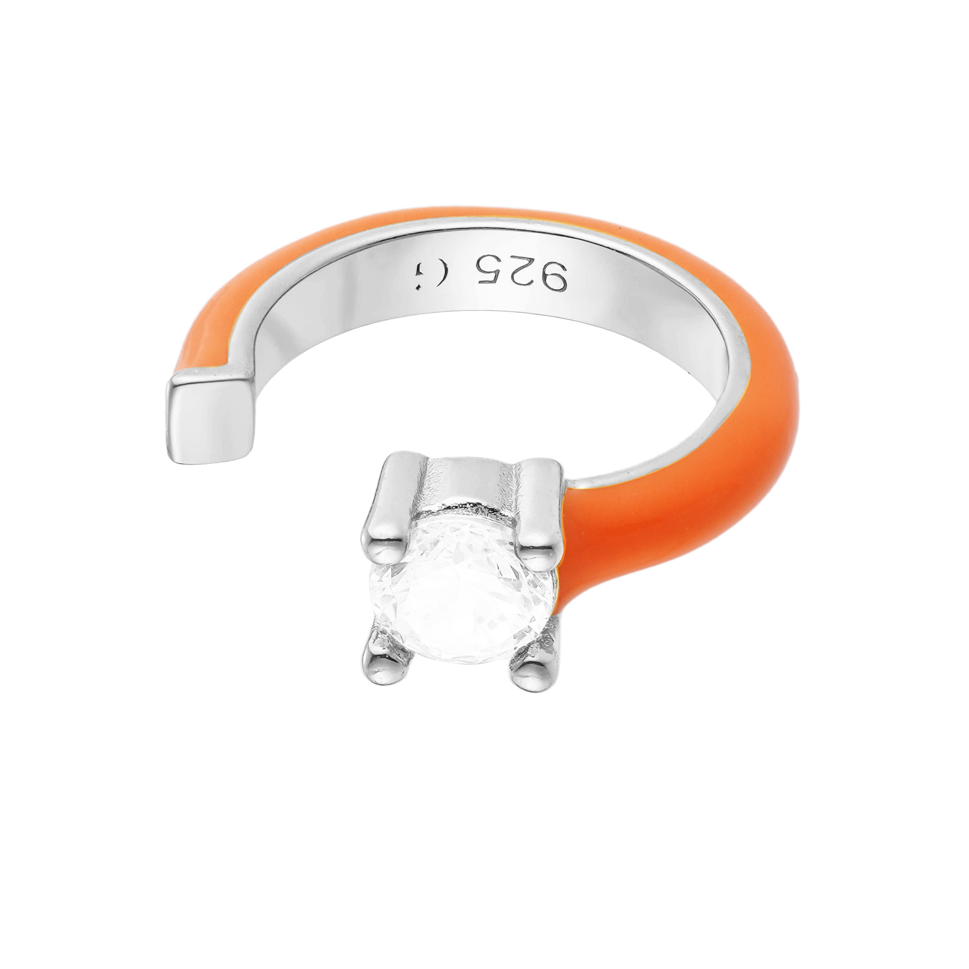 Apricot Enamel Ear Cuff