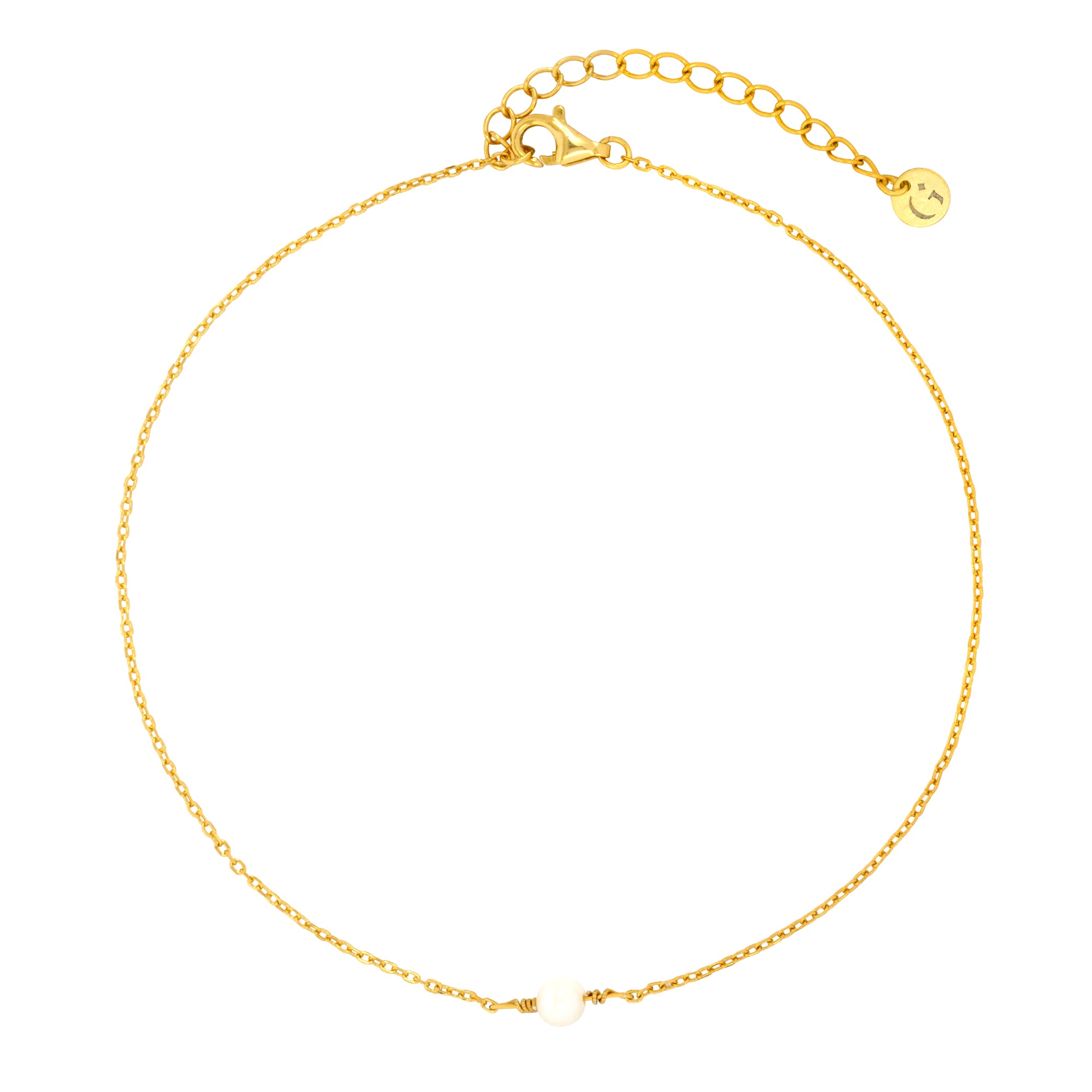 Single Pearl Anklet