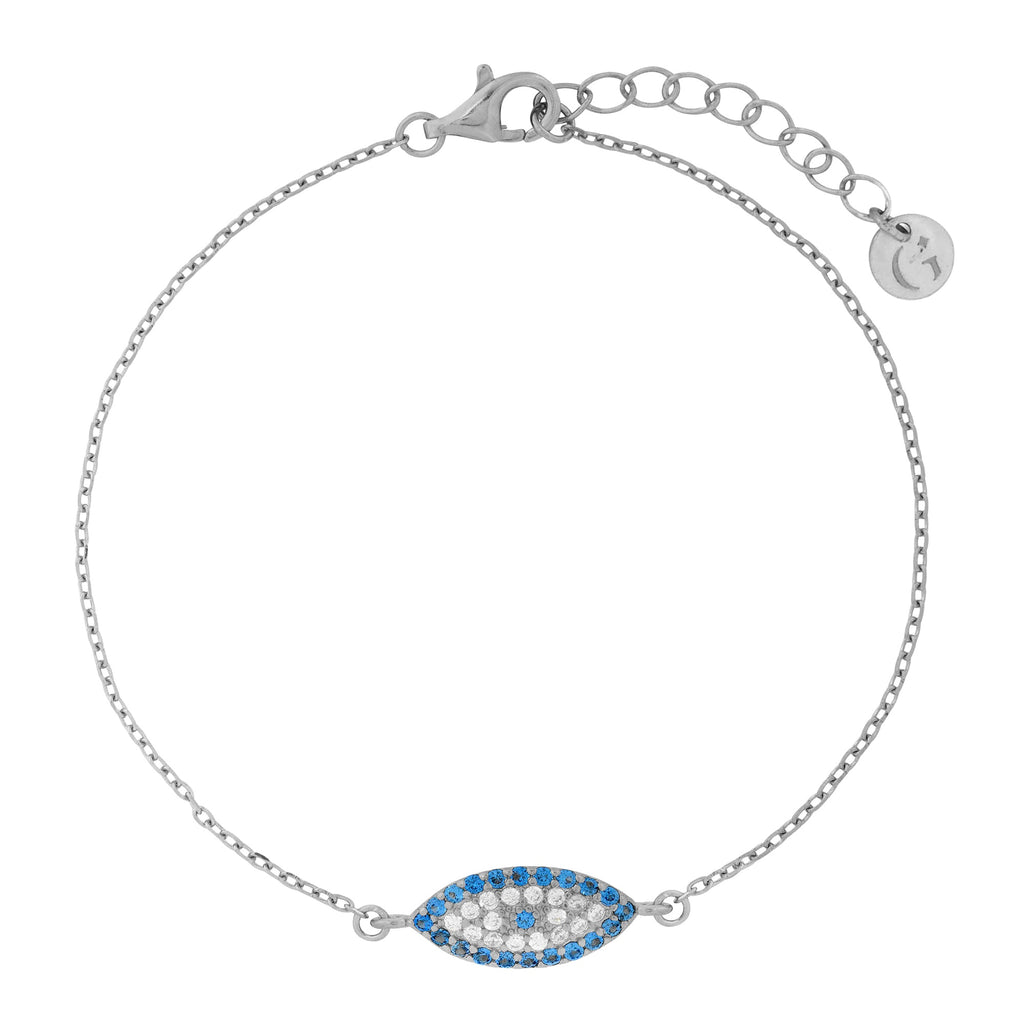 Blue Lucky Evil Eye Bracelet