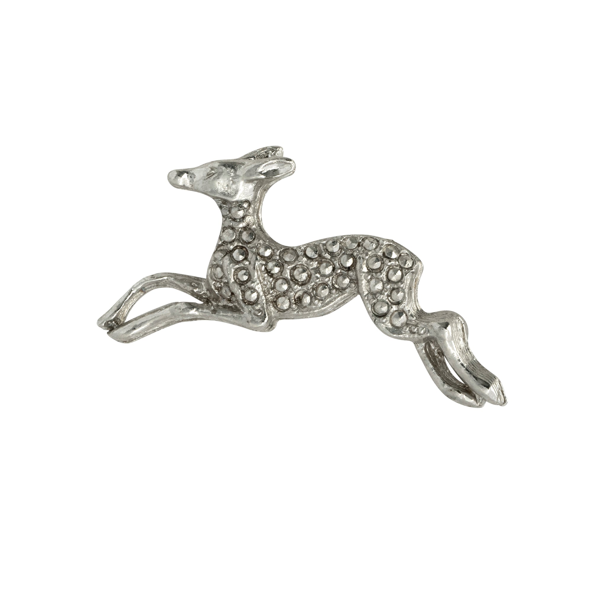 Vintage Prancing Deer Brooch