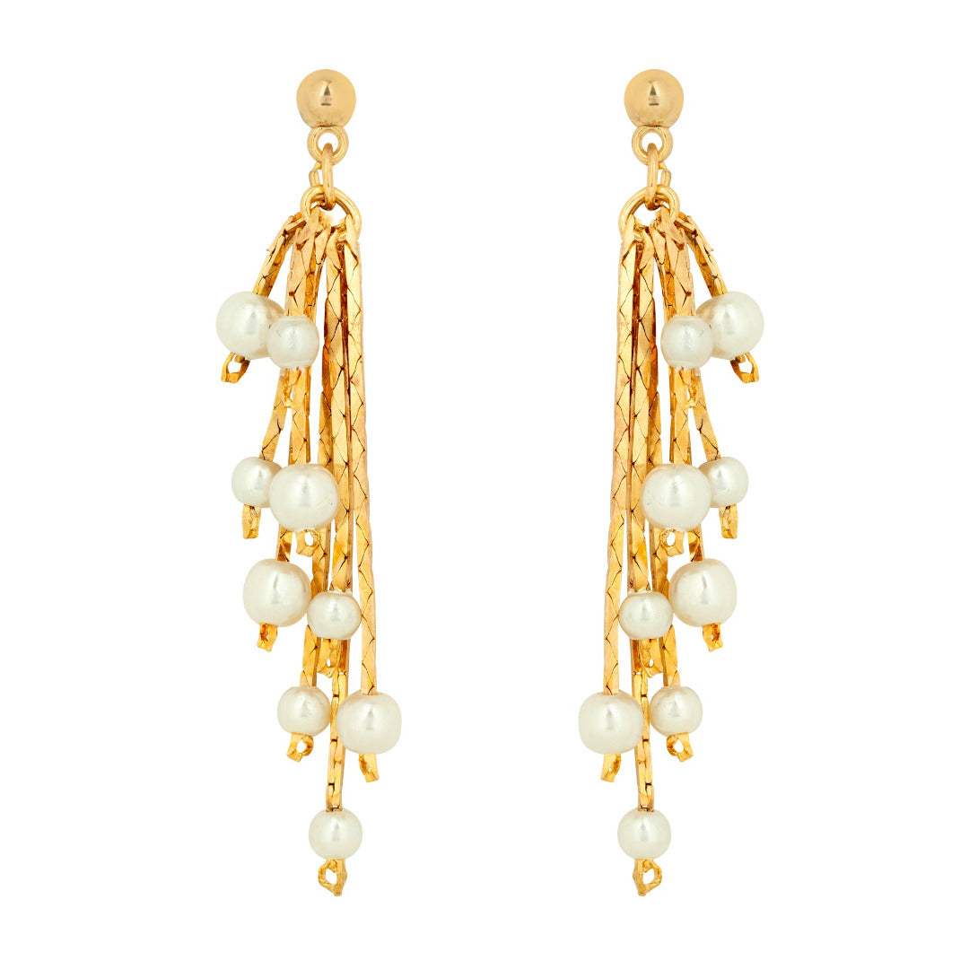 Vintage Pearl Drop Earrings