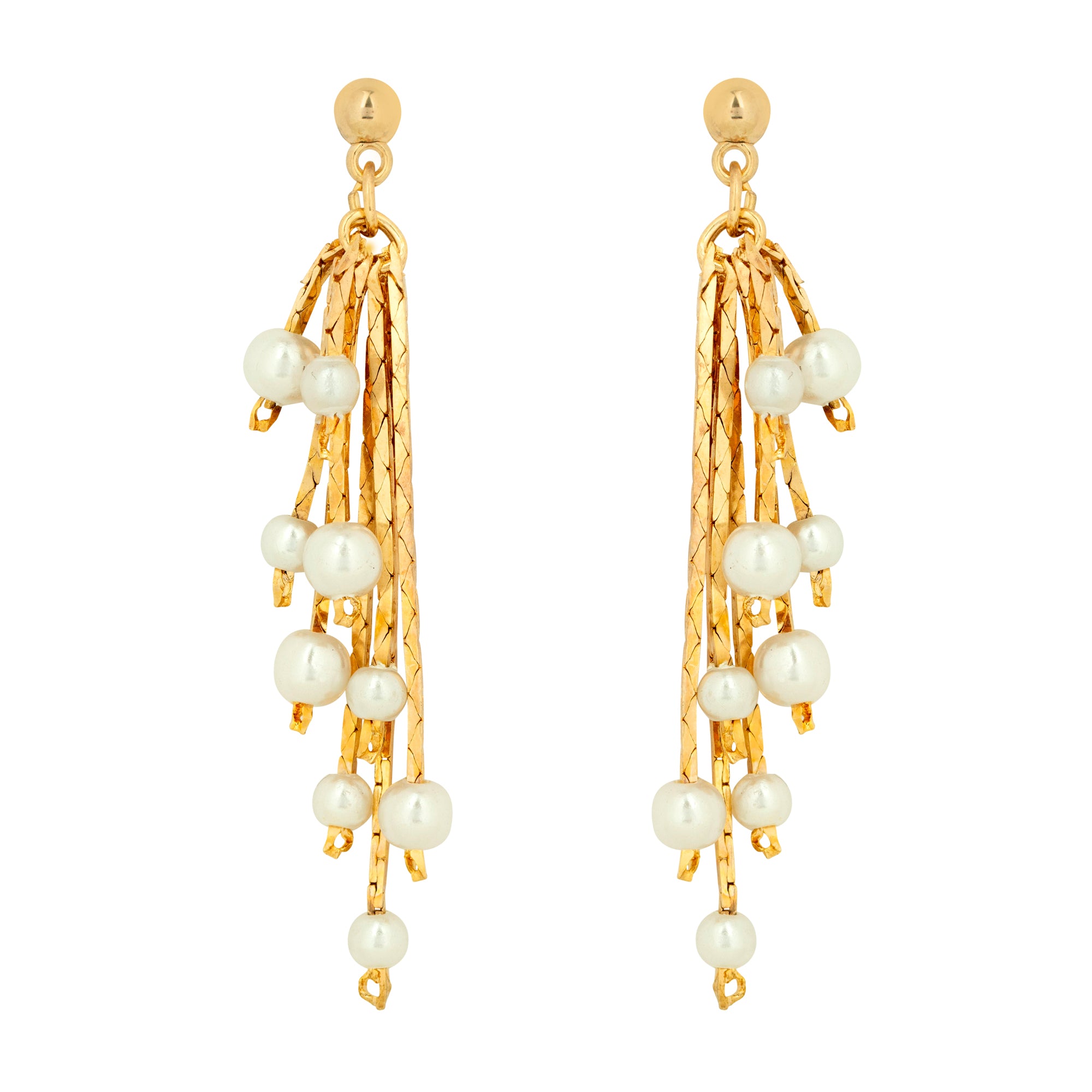 Vintage Pearl Drop Earrings
