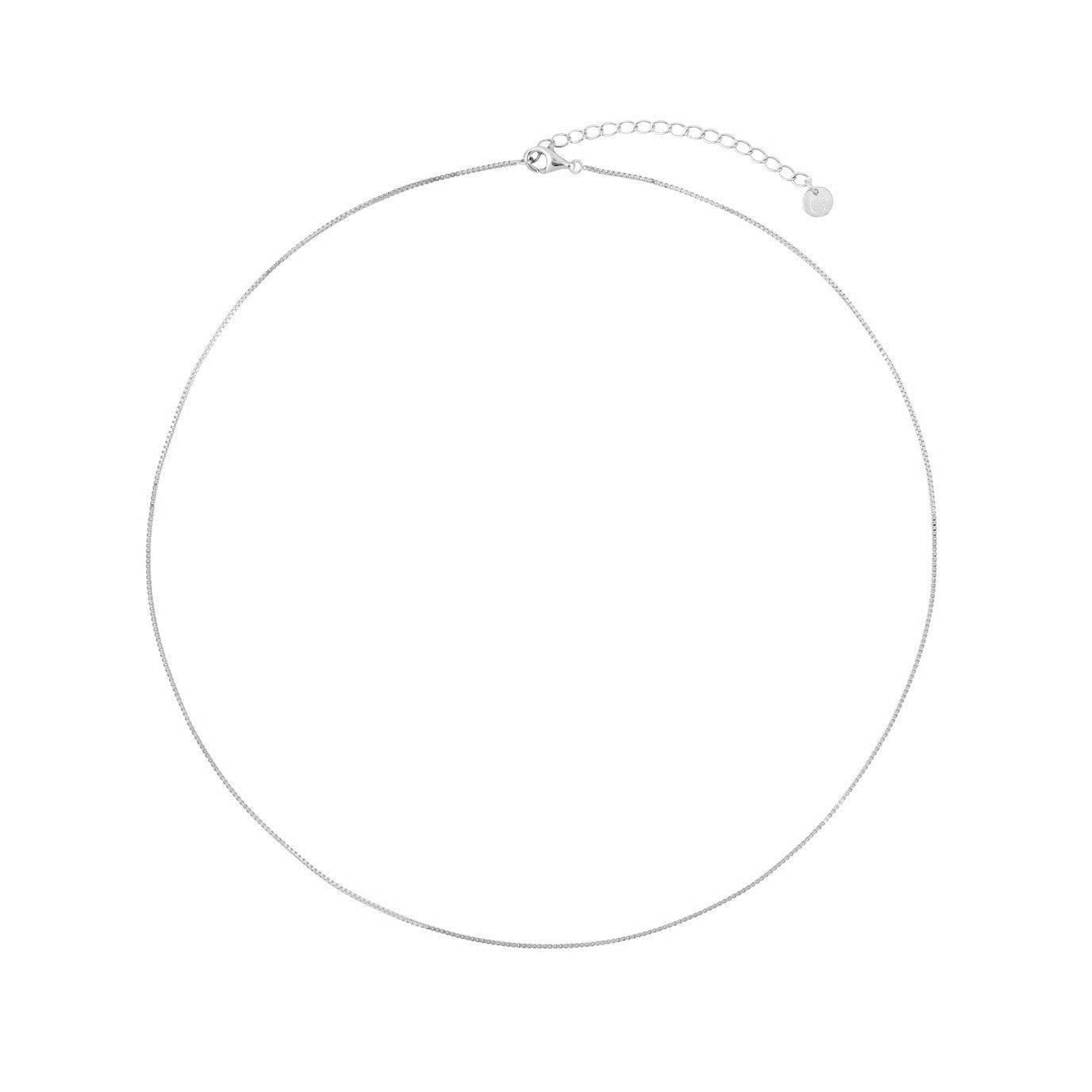 Mini Box Chain Necklace