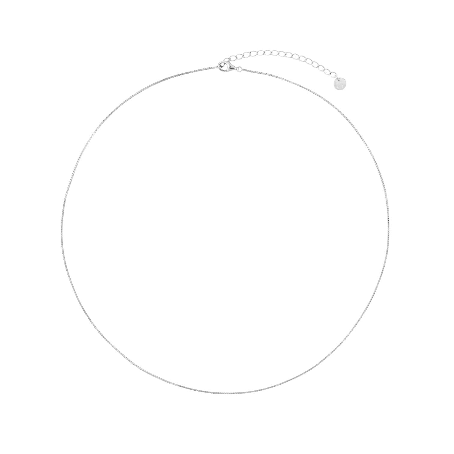 Mini Box Chain Necklace
