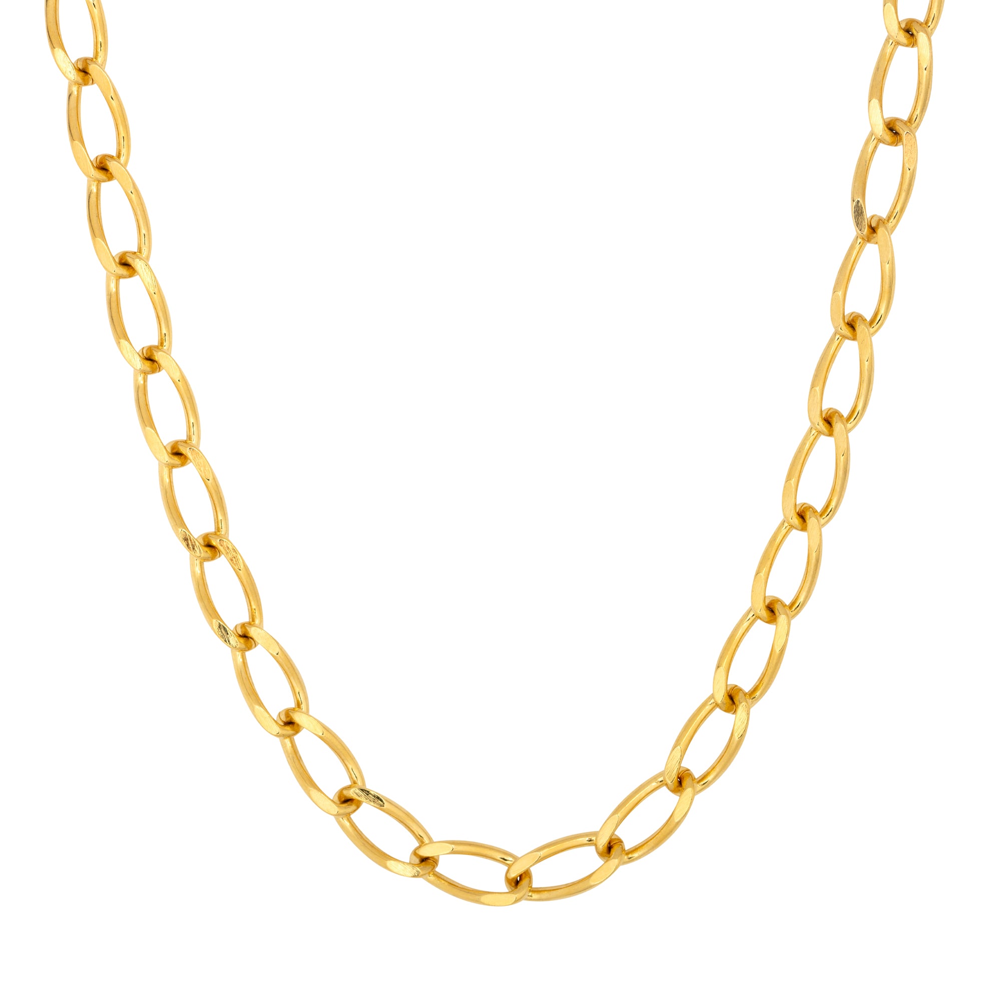 Vintage Large Link Necklace