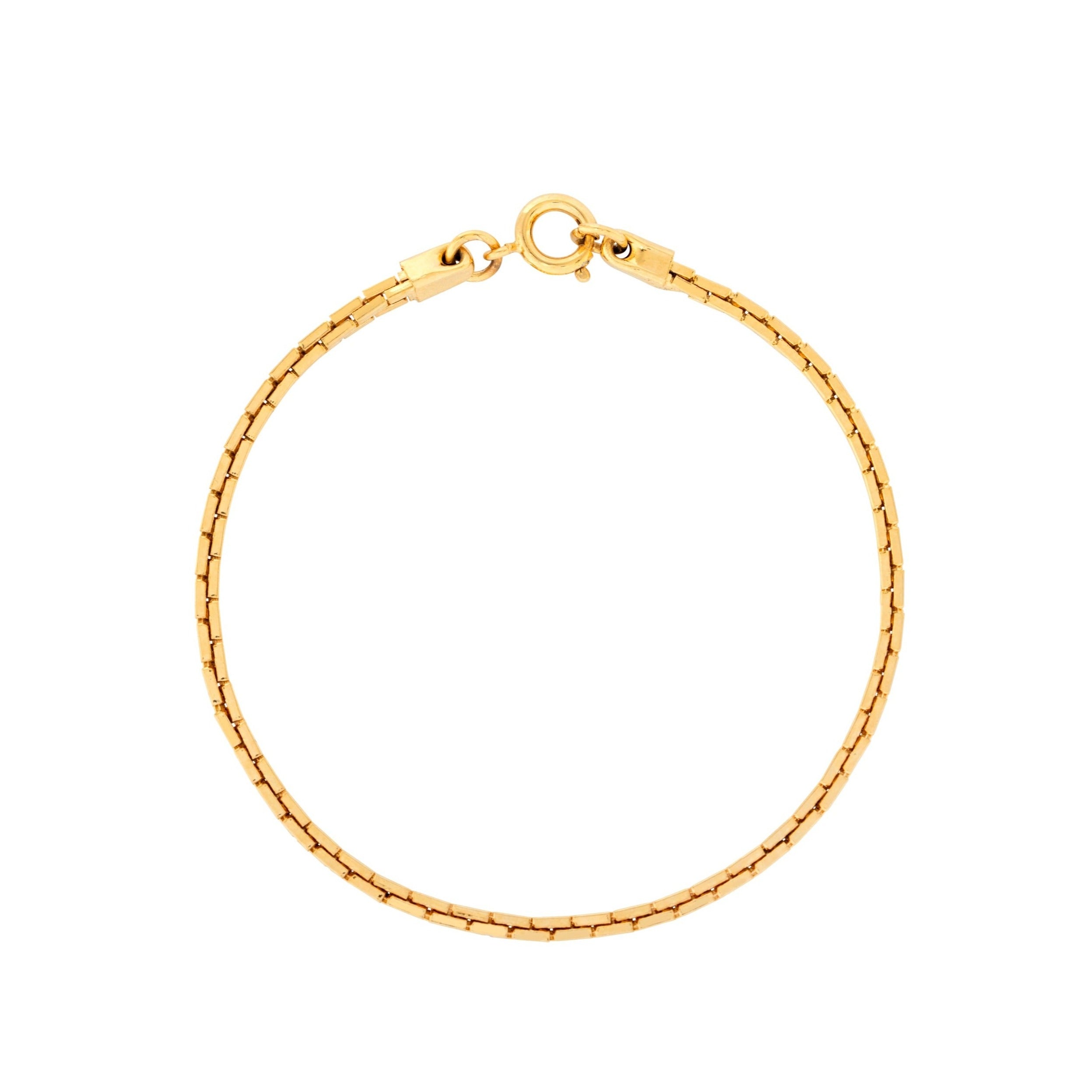 Vintage Box Link Bracelet