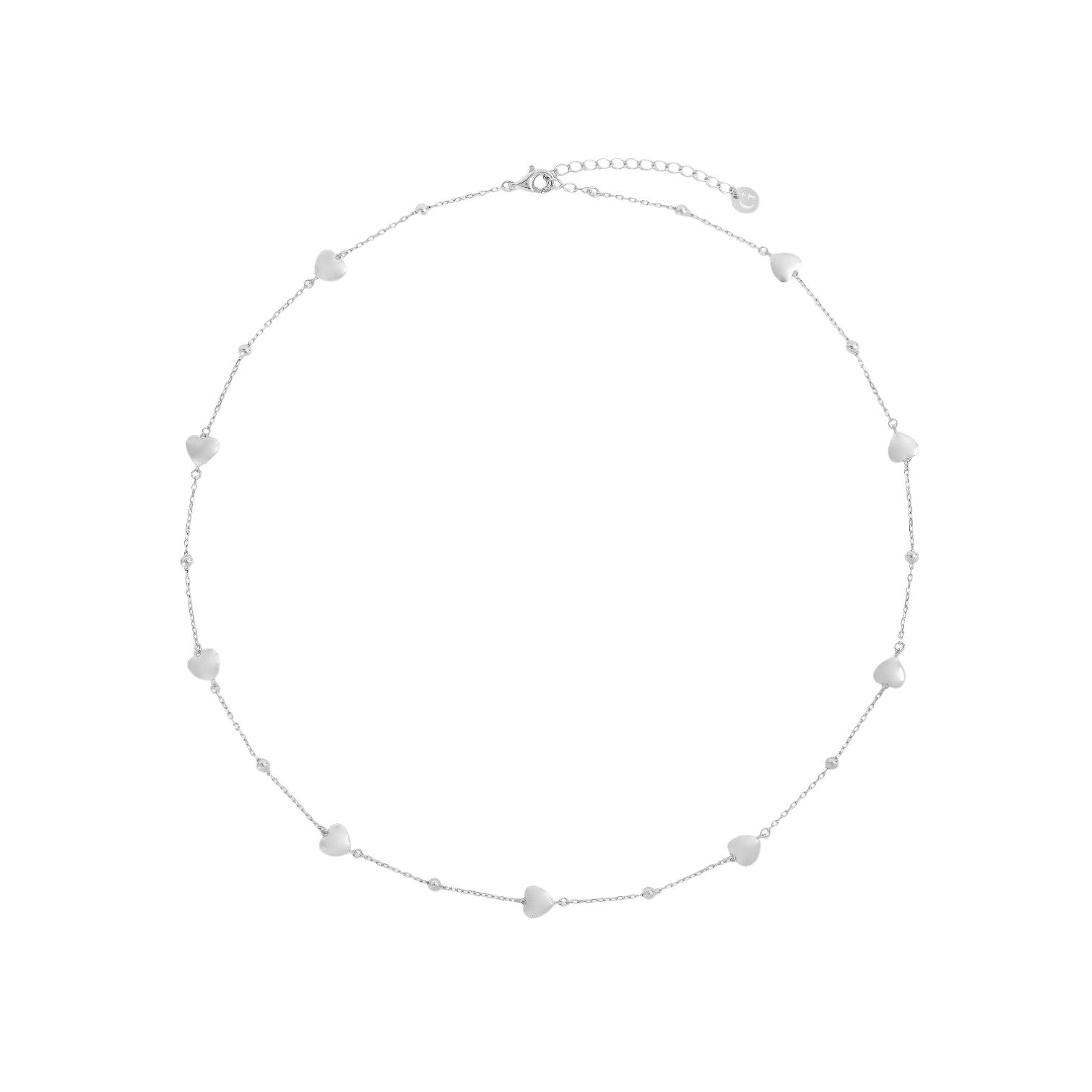 Hearts Satellite Necklace