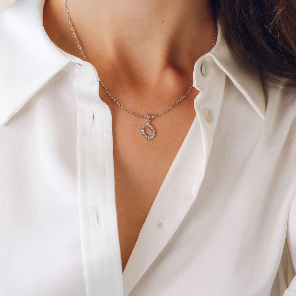 Horseshoe Charm Necklace