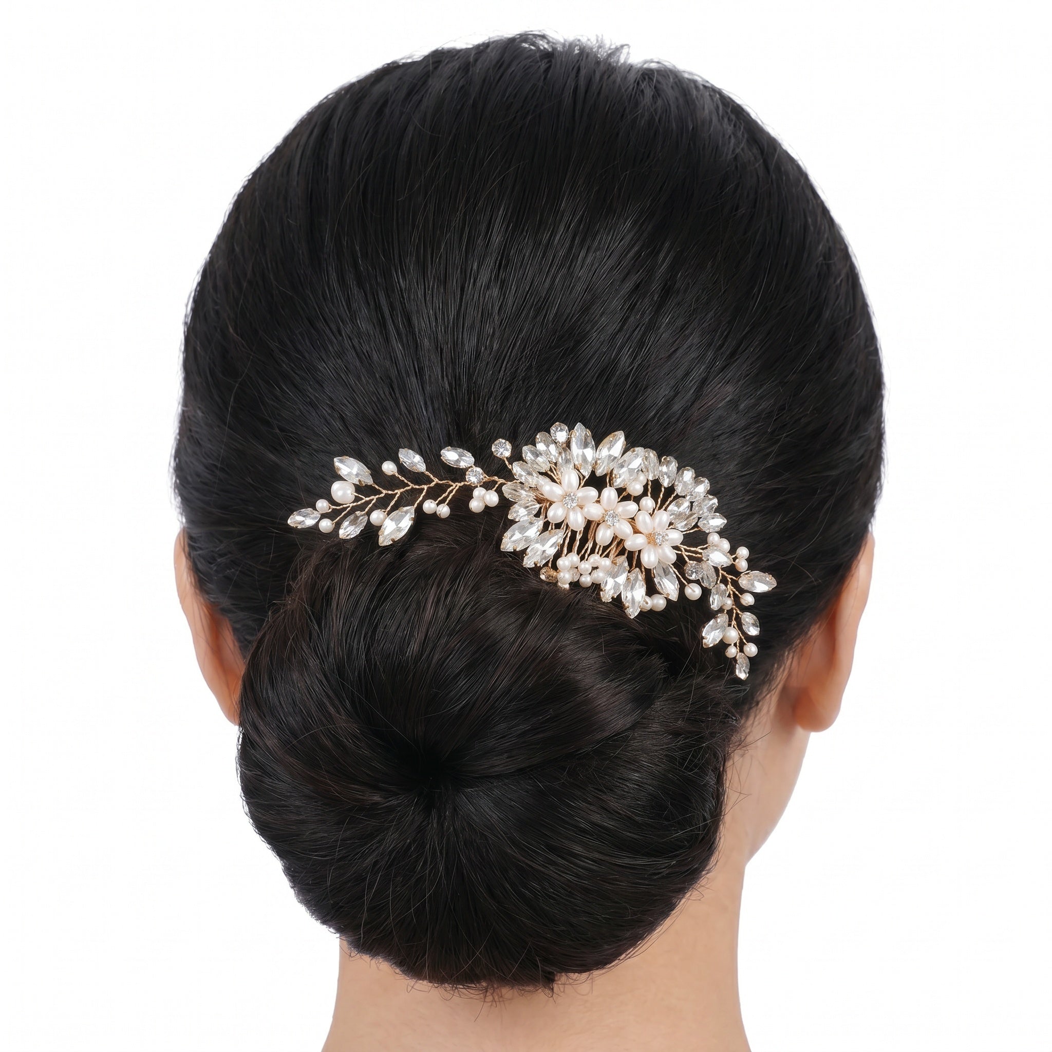 Gold Bridal Hair Comb