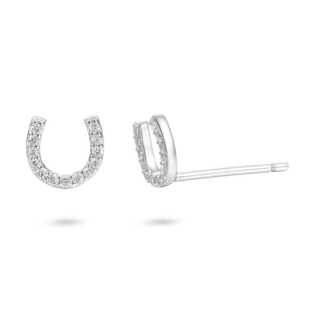 Horseshoe Stud Earrings