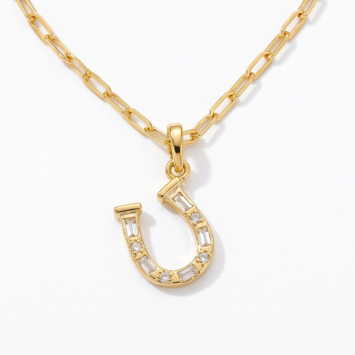 Horseshoe Charm Necklace