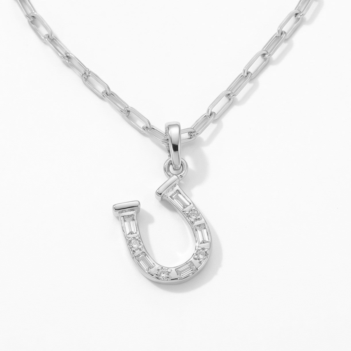 Horseshoe Charm Necklace