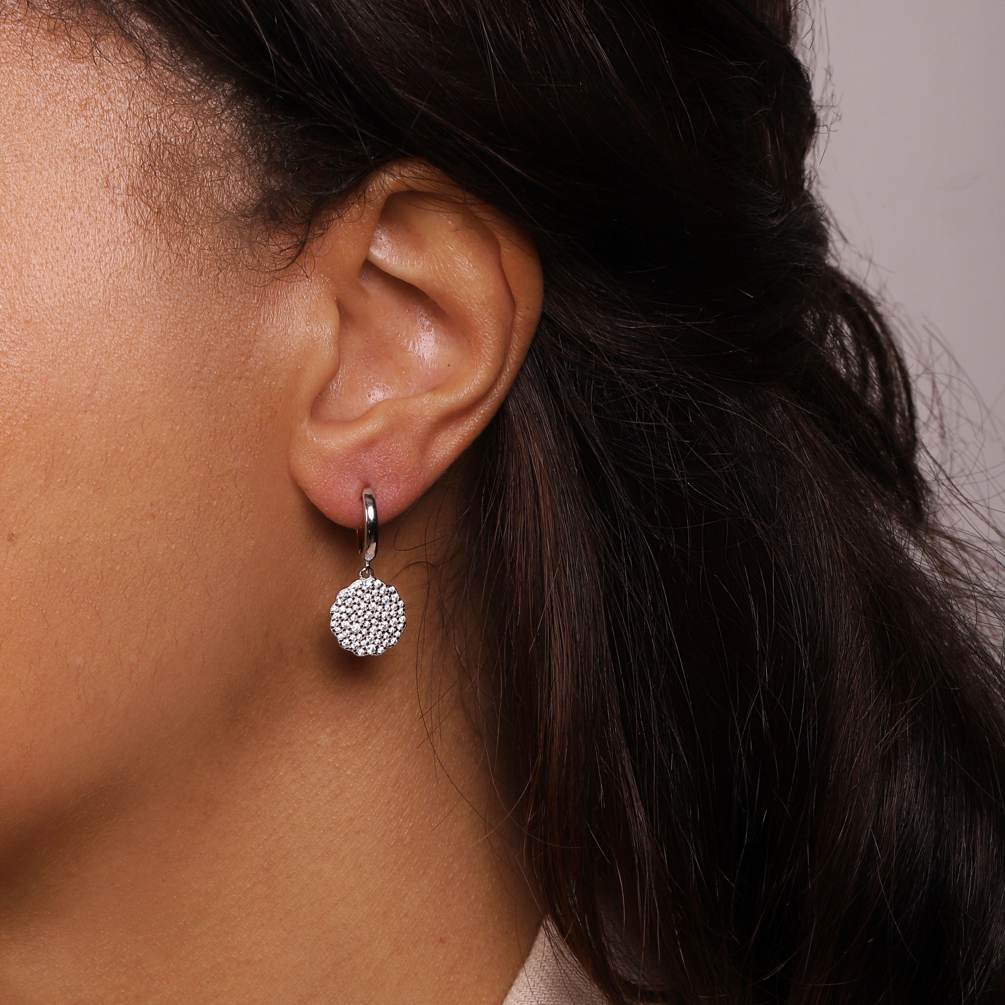 Aurora Huggie Hoop Earrings