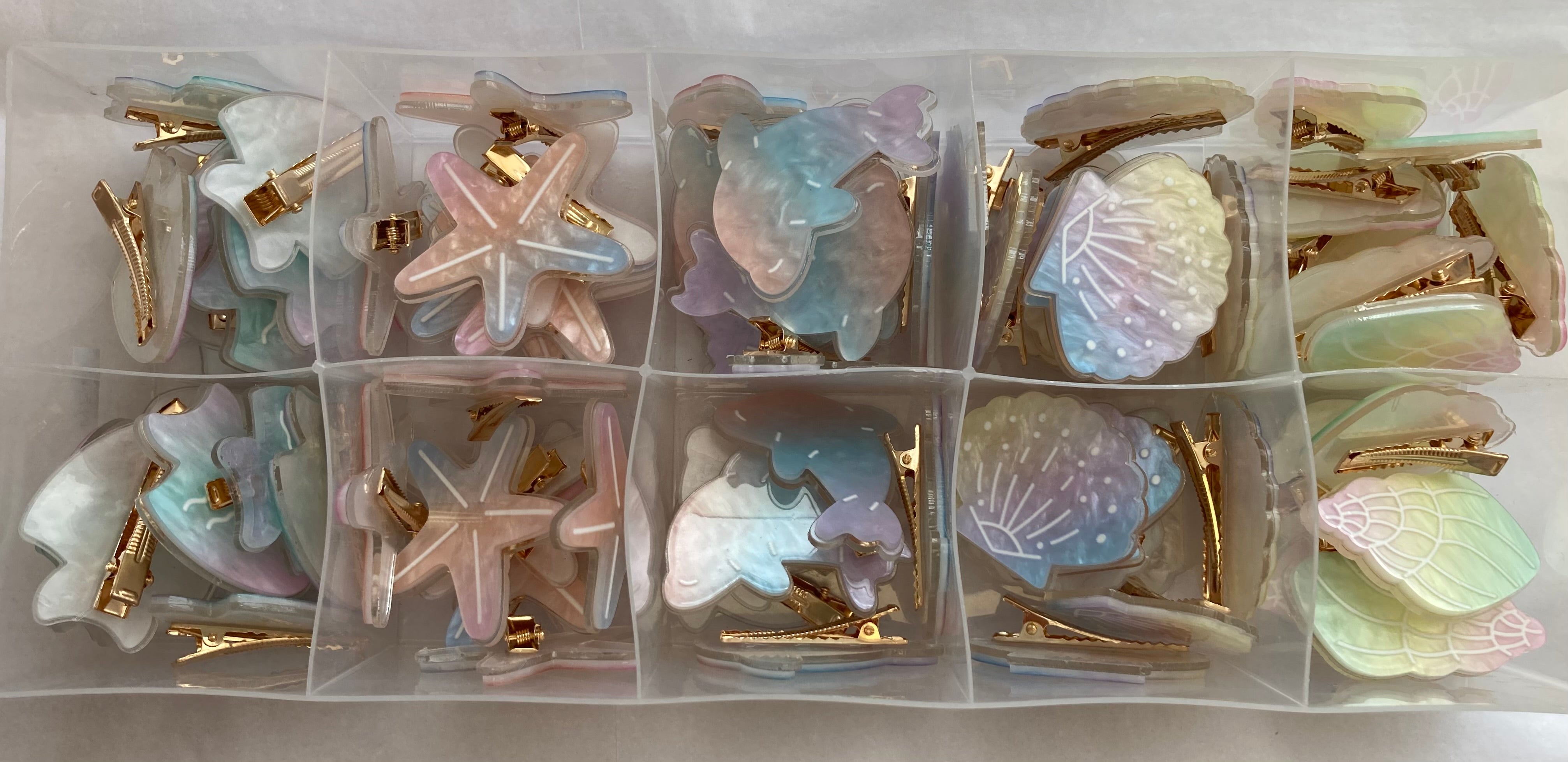 Sea Themed Hair Clip Accessories Set