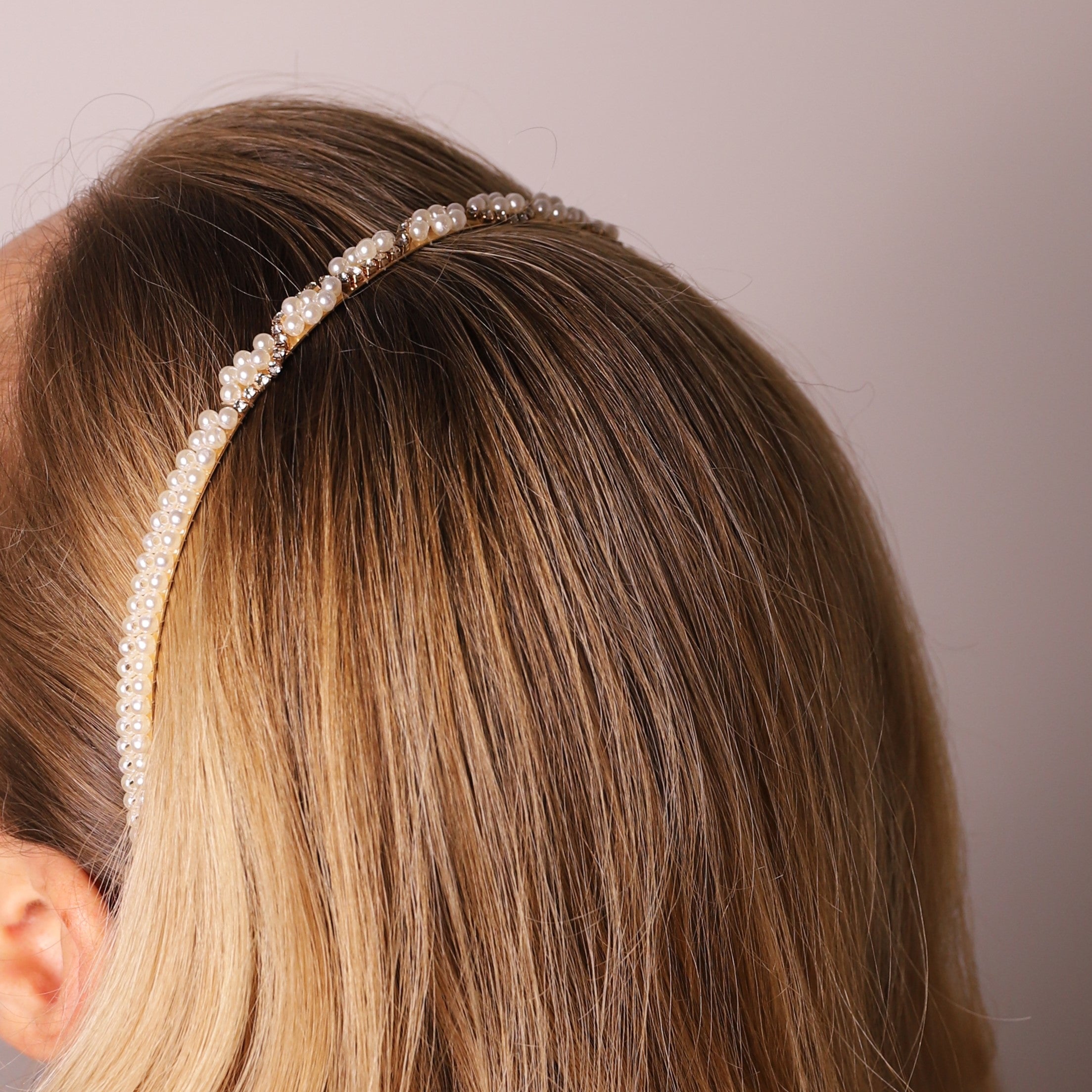 Crystal Pearl Headband