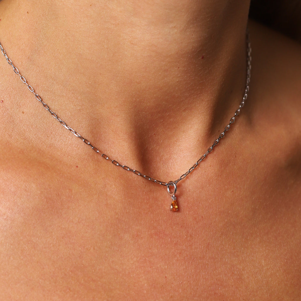 November Birthstone Necklace