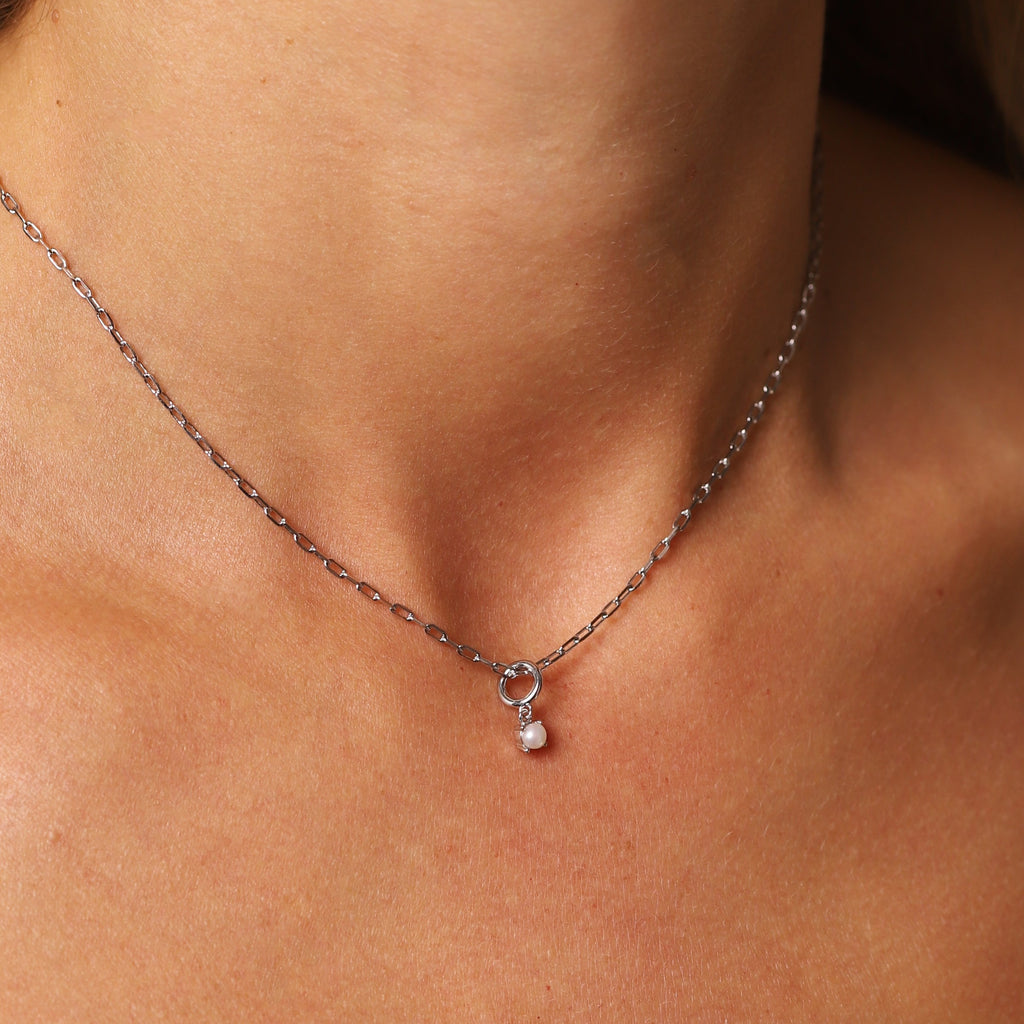 June Birthstone Necklace