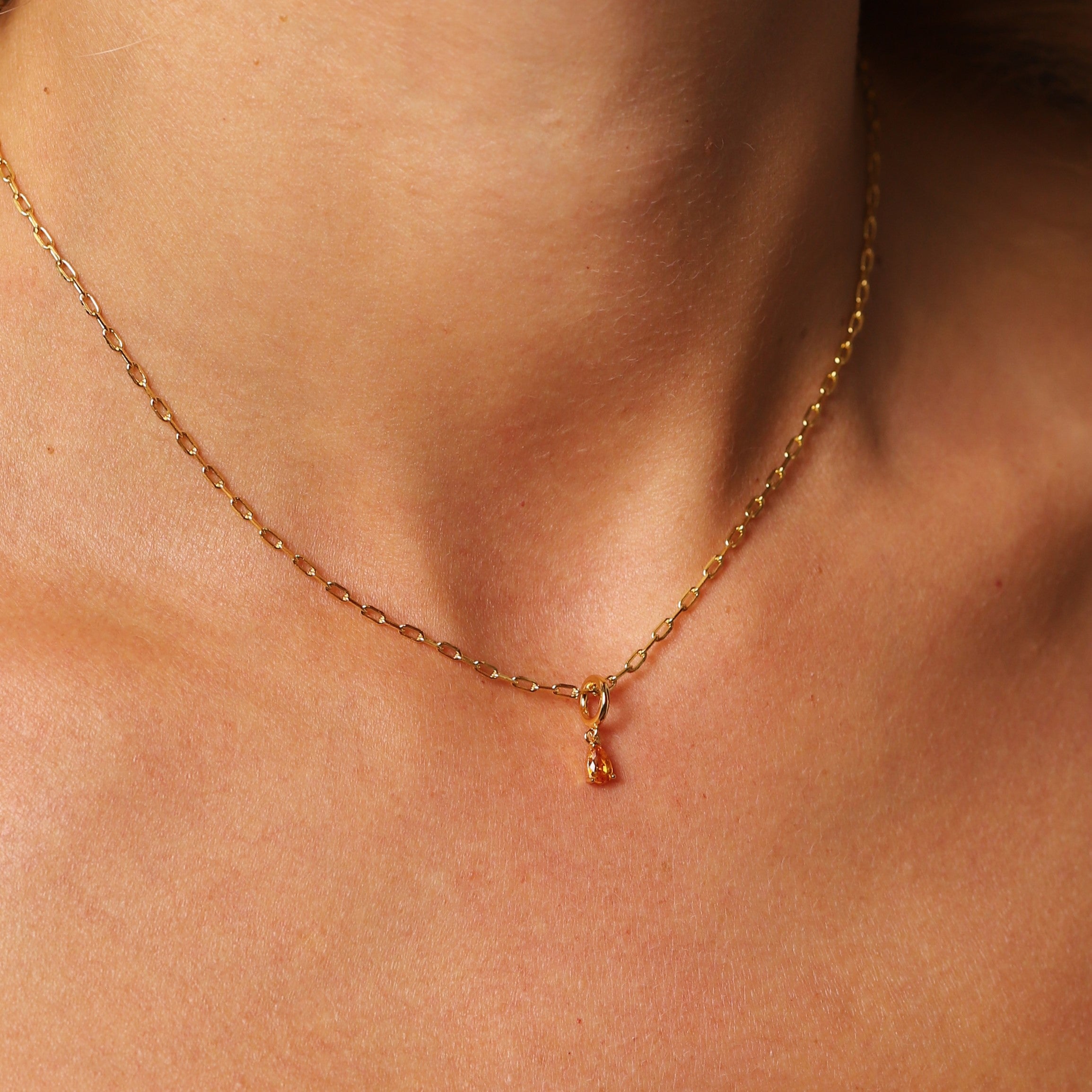 November Birthstone Necklace