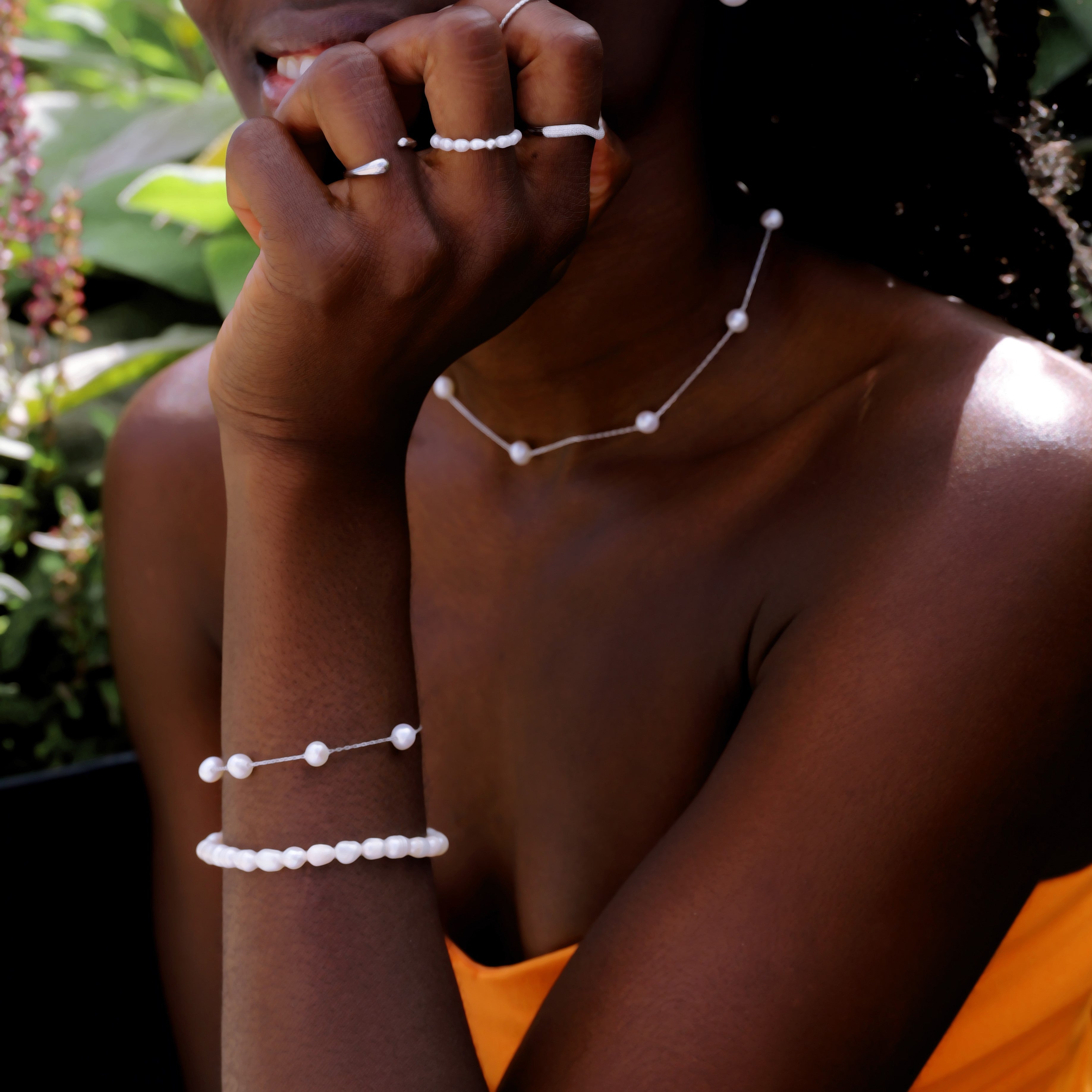 Pearl Satellite Bracelet