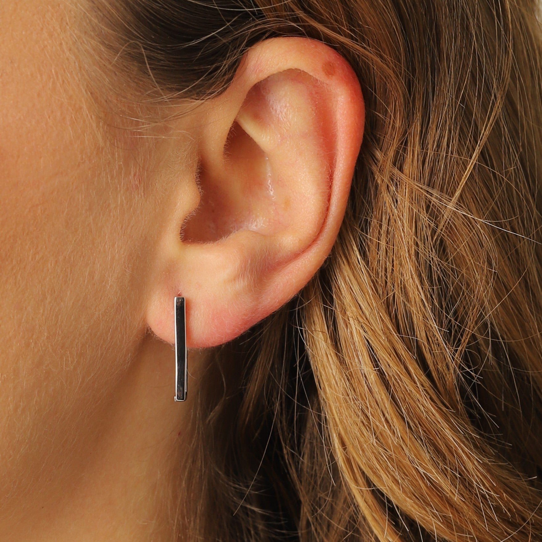 Rectangle Hoop Earrings