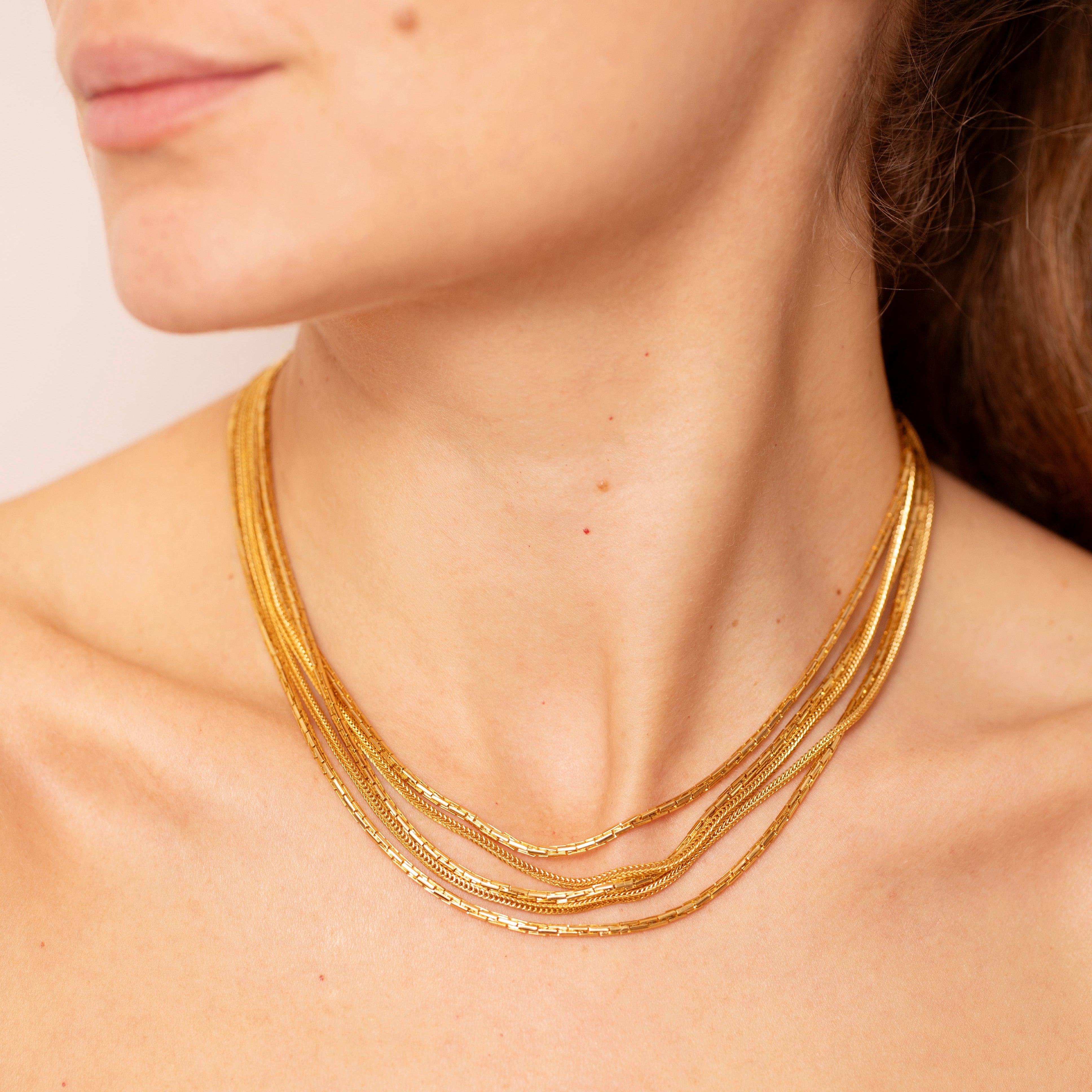 Vintage Multi Layer Necklace
