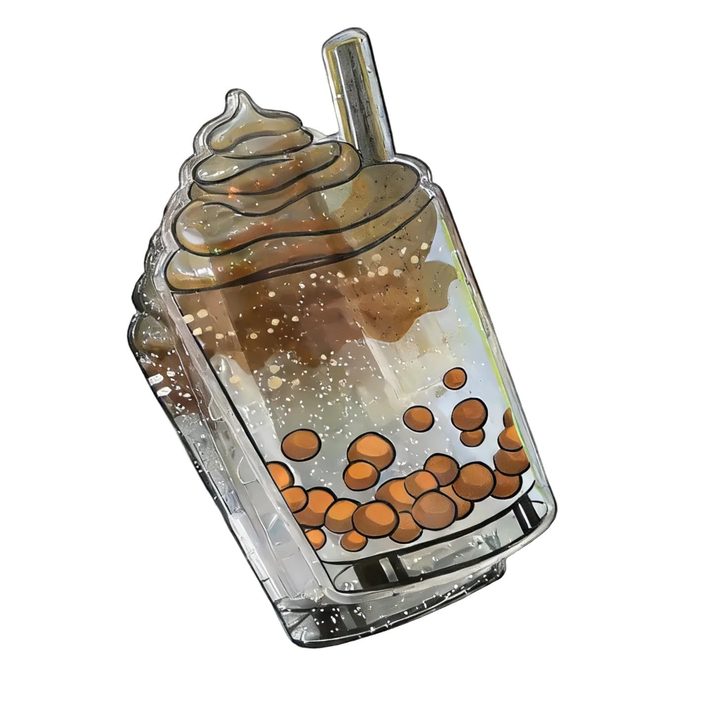 Iced Coffee Claw Clip