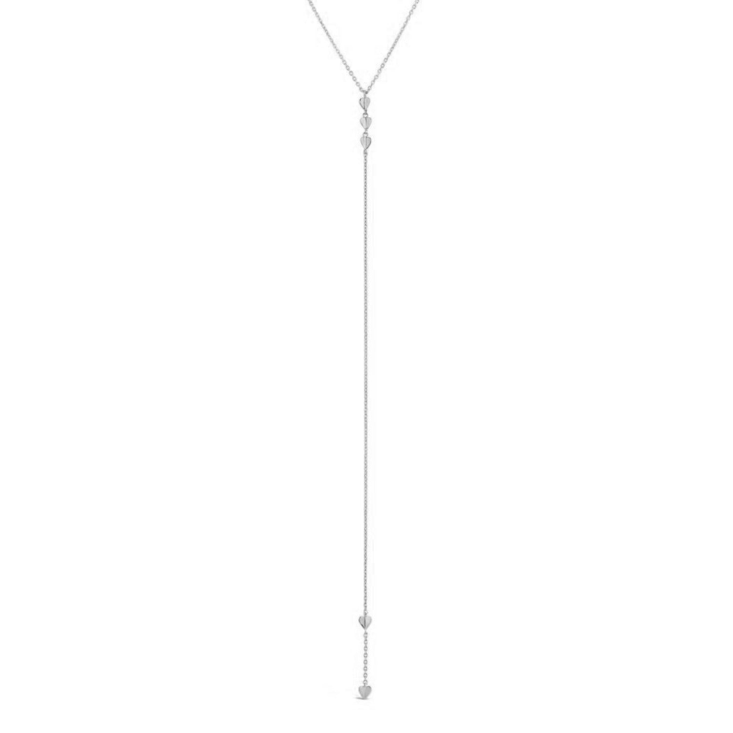 Little Hearts Lariat Necklace