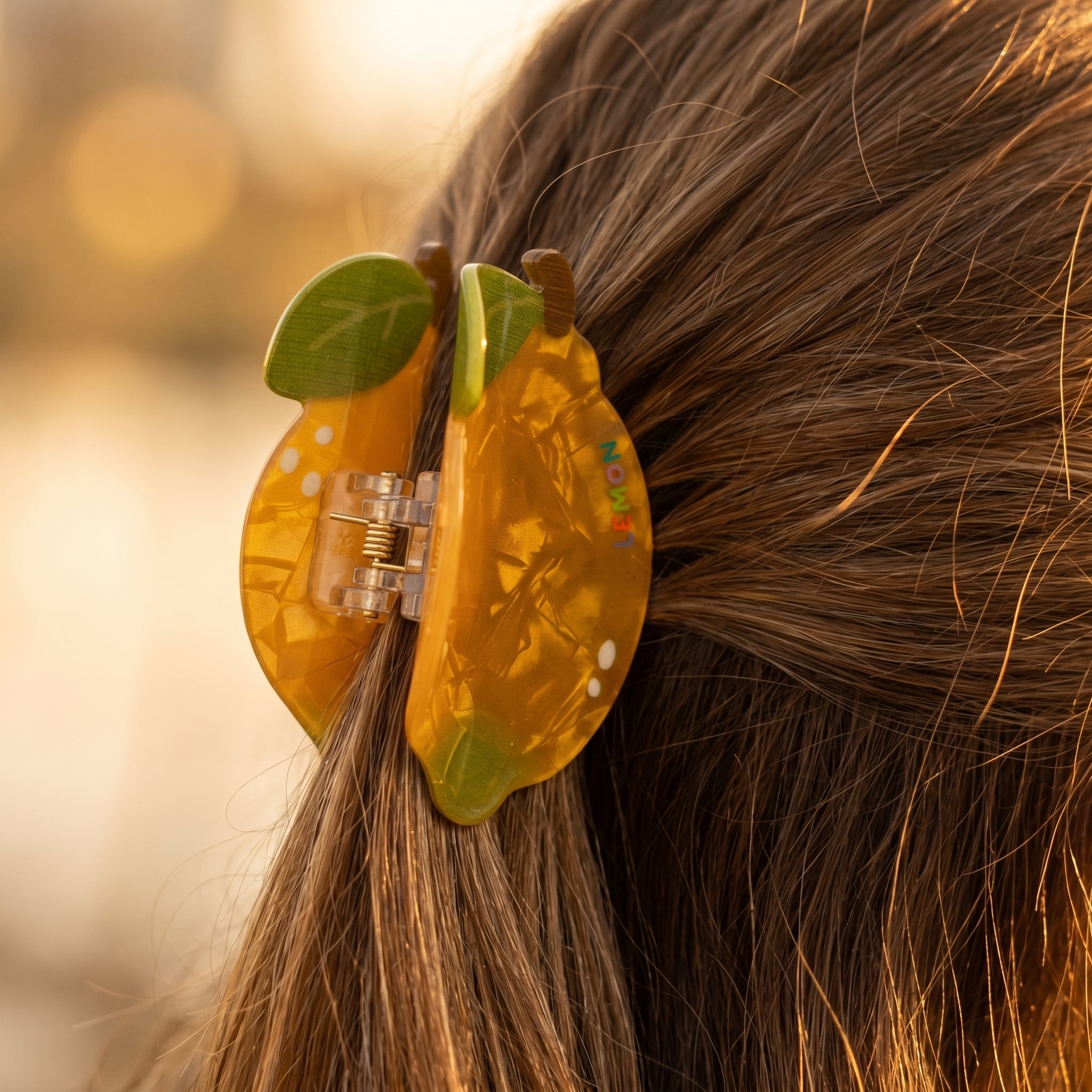 Lemon Claw Clip