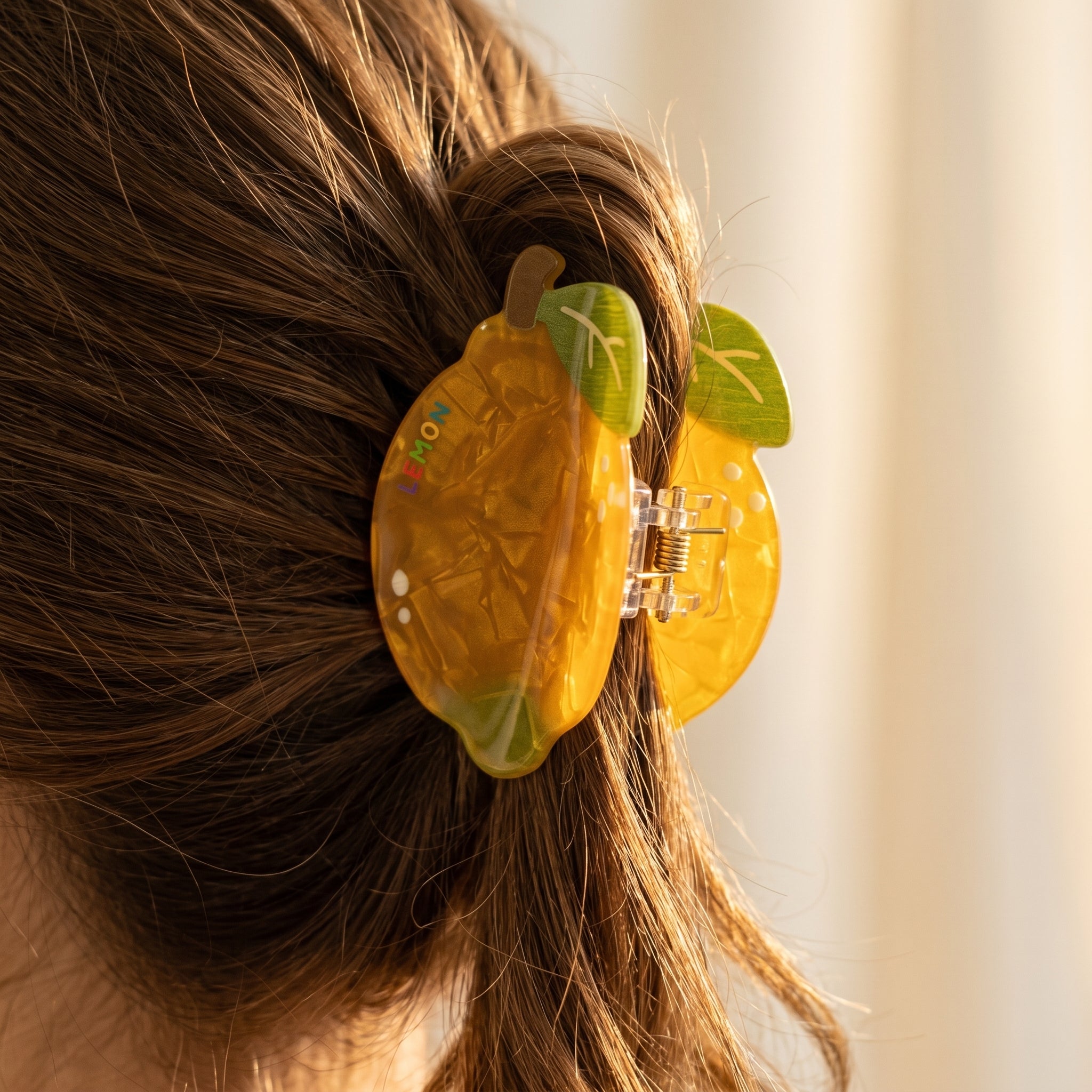 Lemon Claw Clip