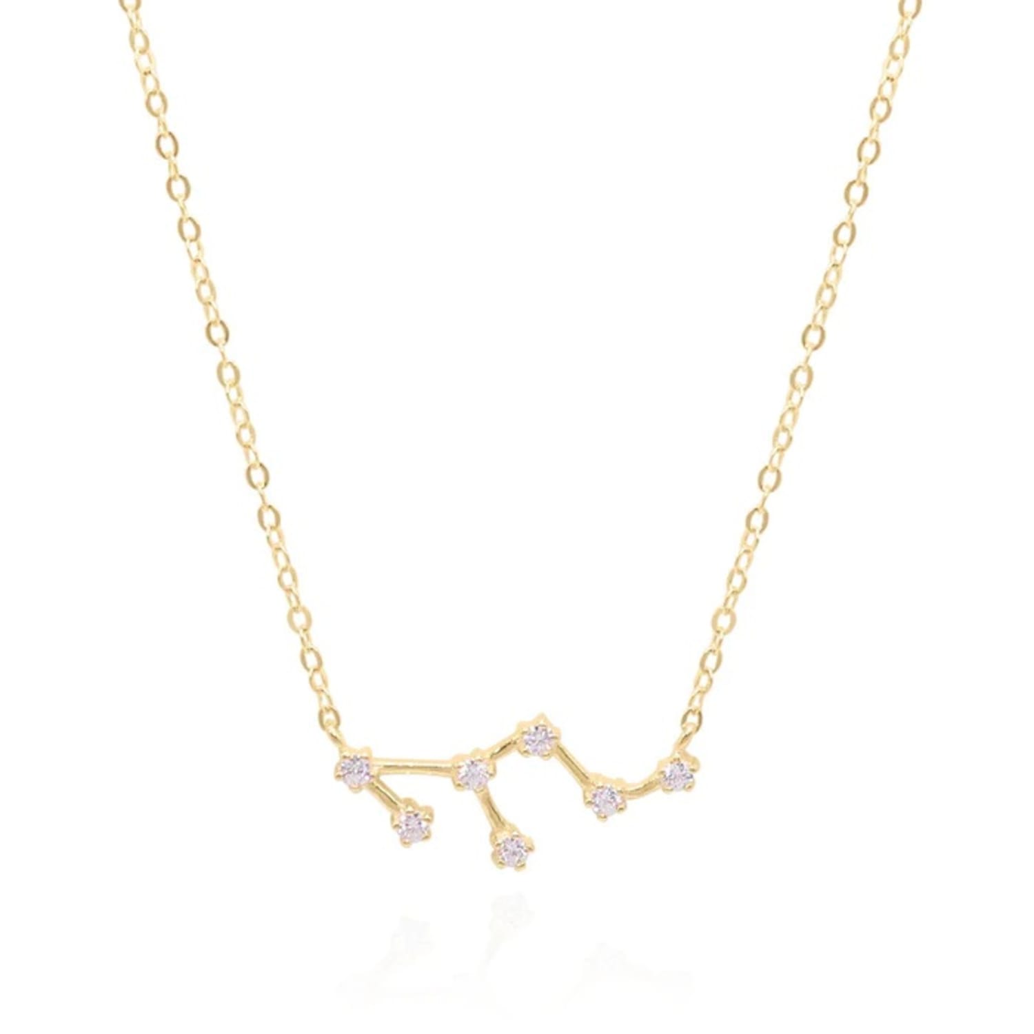 Leo Zodiac Constellation Necklace